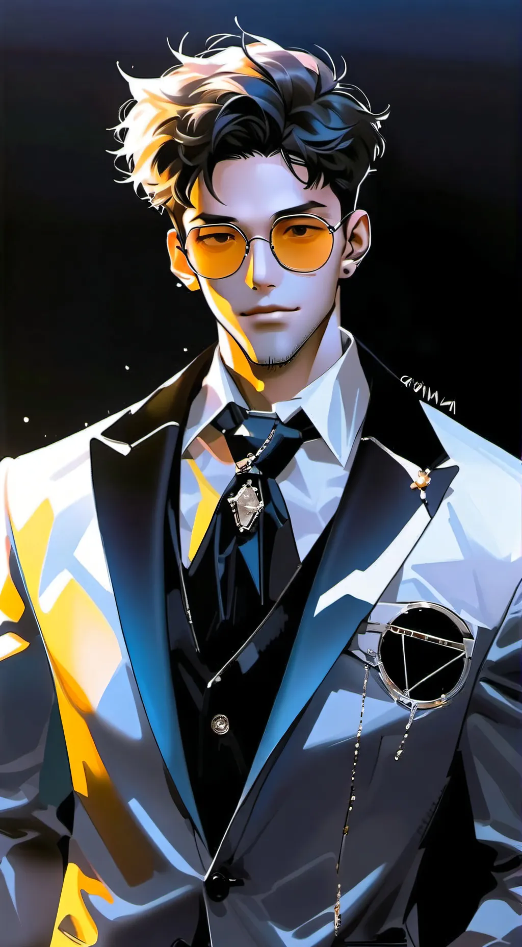 ai character: levi~ background