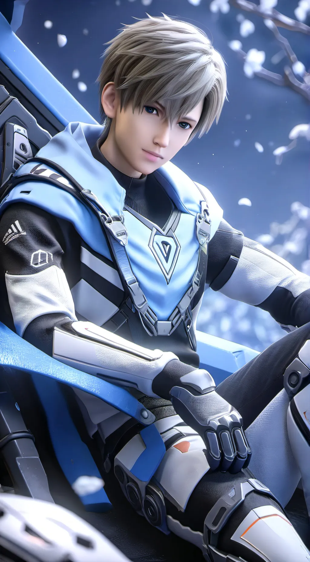 ai character: boys only  background