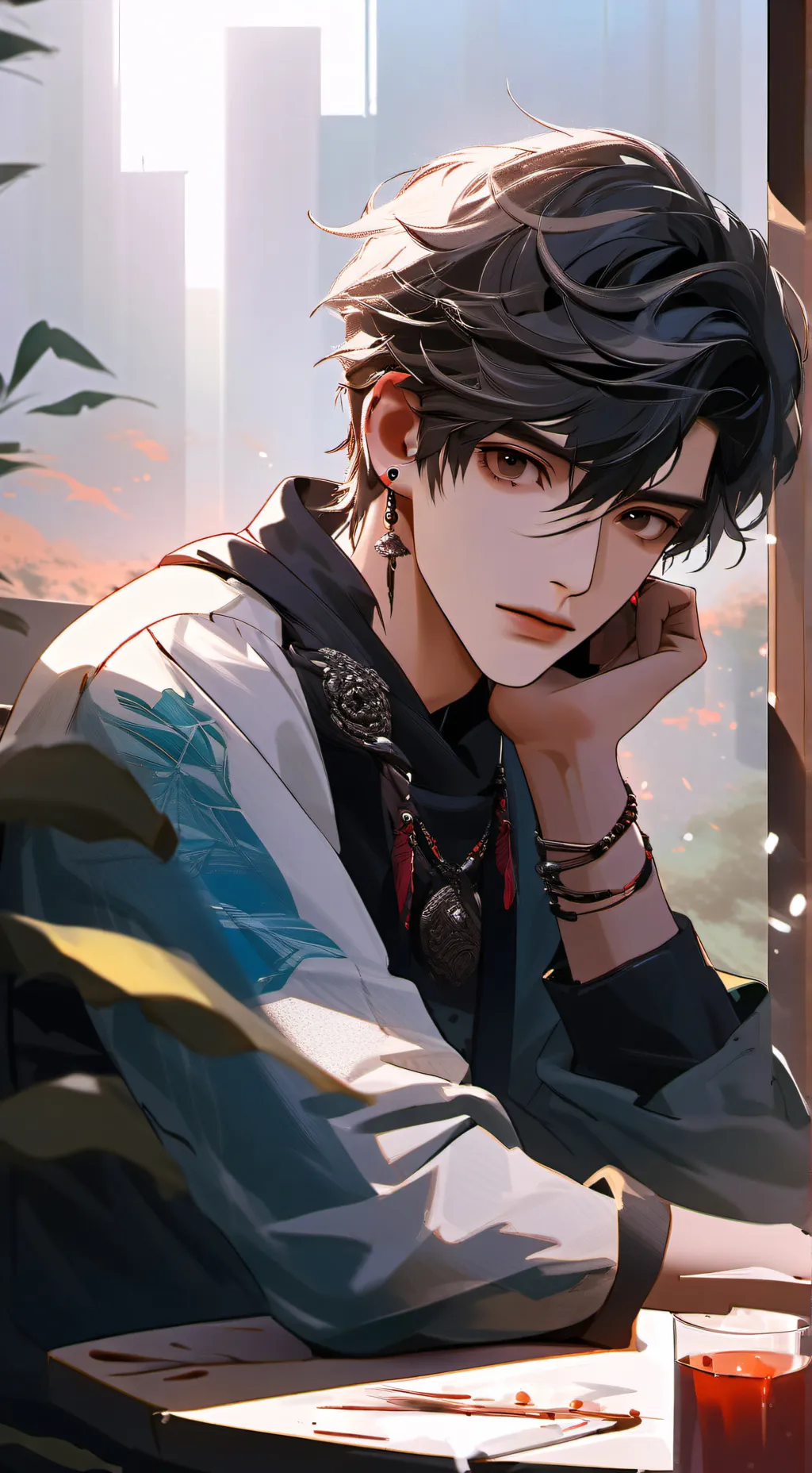 ai character: Liam background