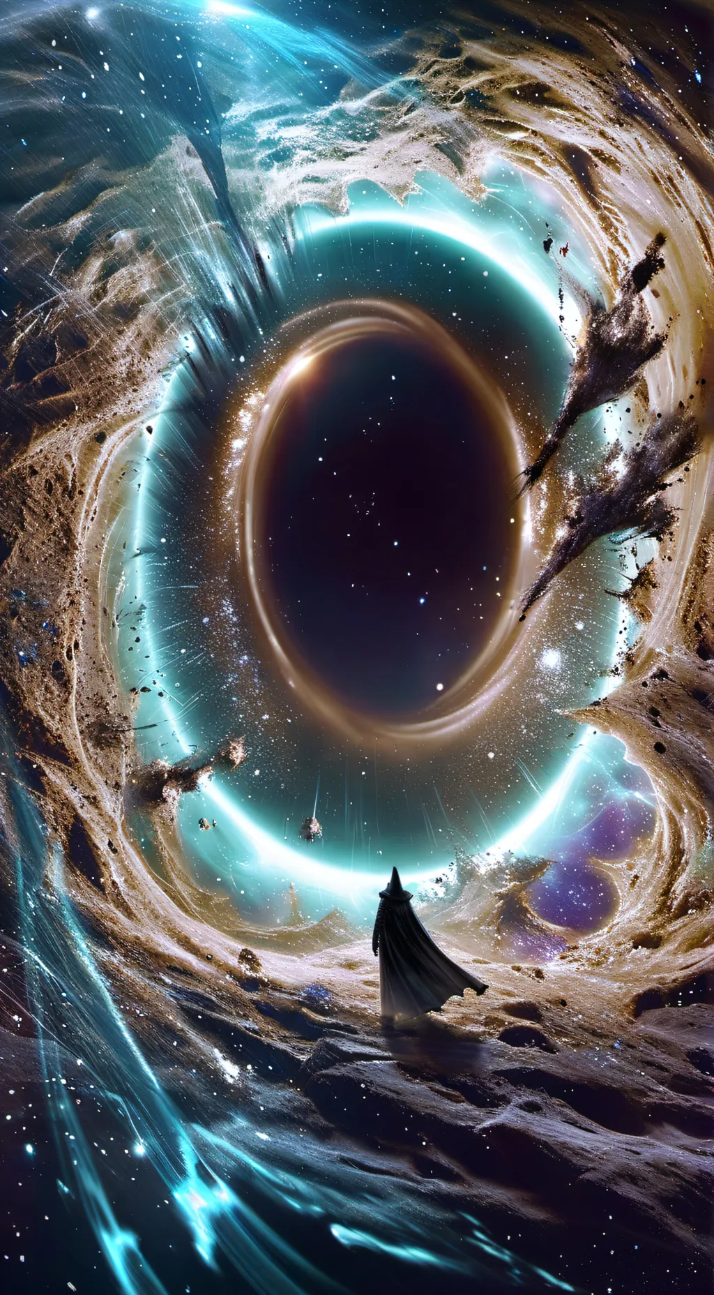 ai character: just a..blackhole. background