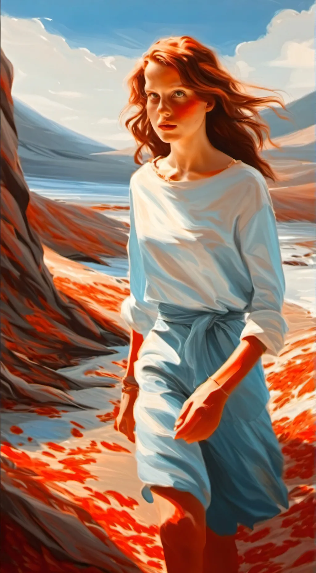 ai character: Lila background