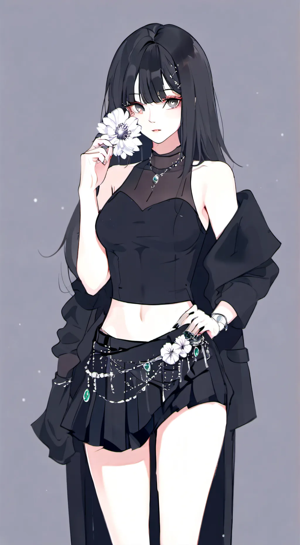 ai character: Mha mall background