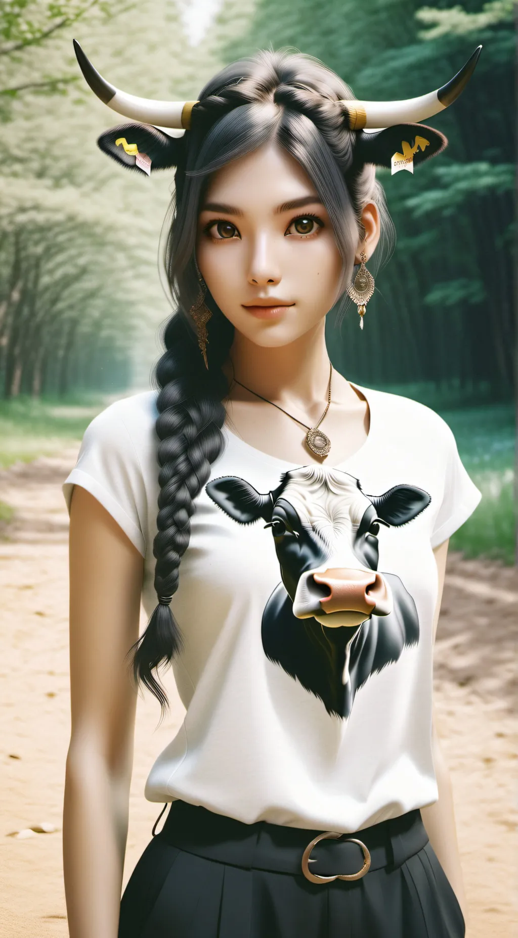 ai character: Allison mooney  background