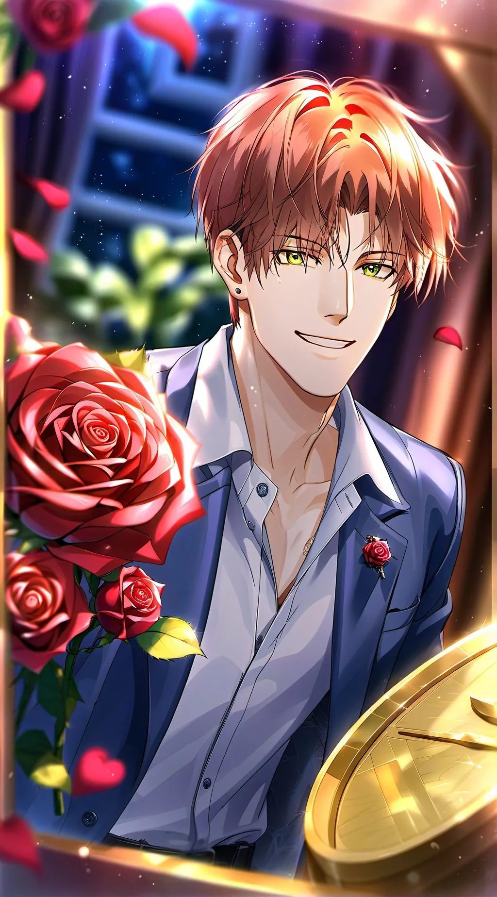 ai character: Optimistic Romeo background