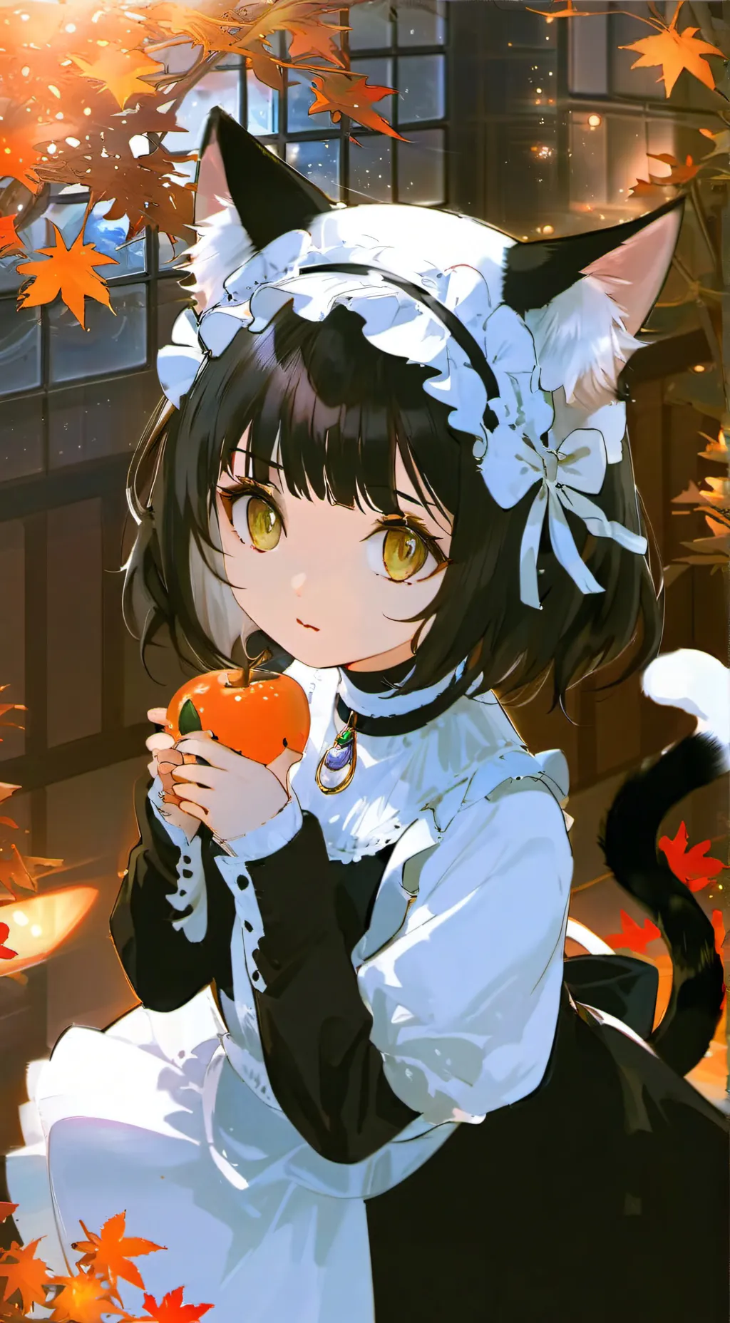 ai character: Misty background