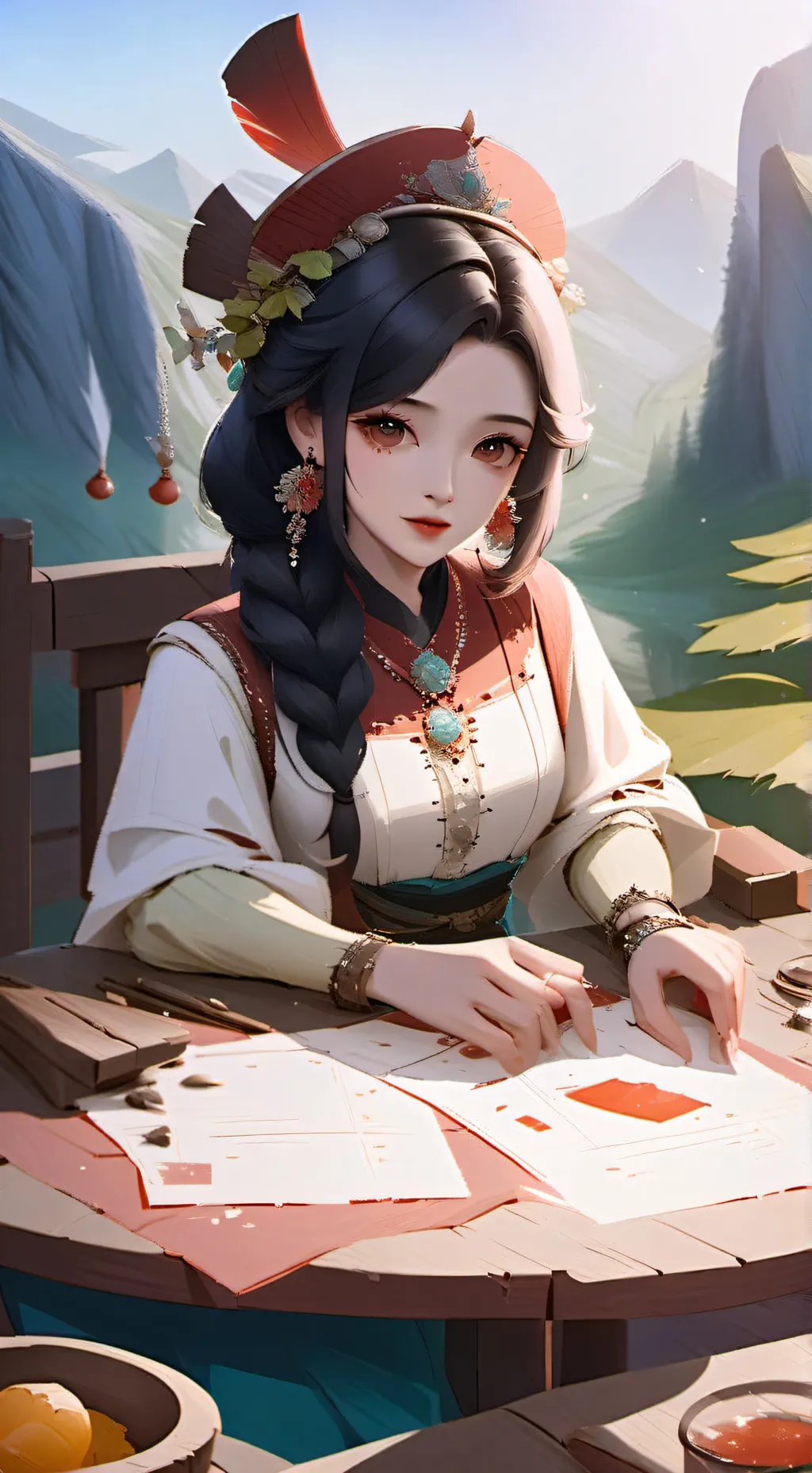 ai character: J background