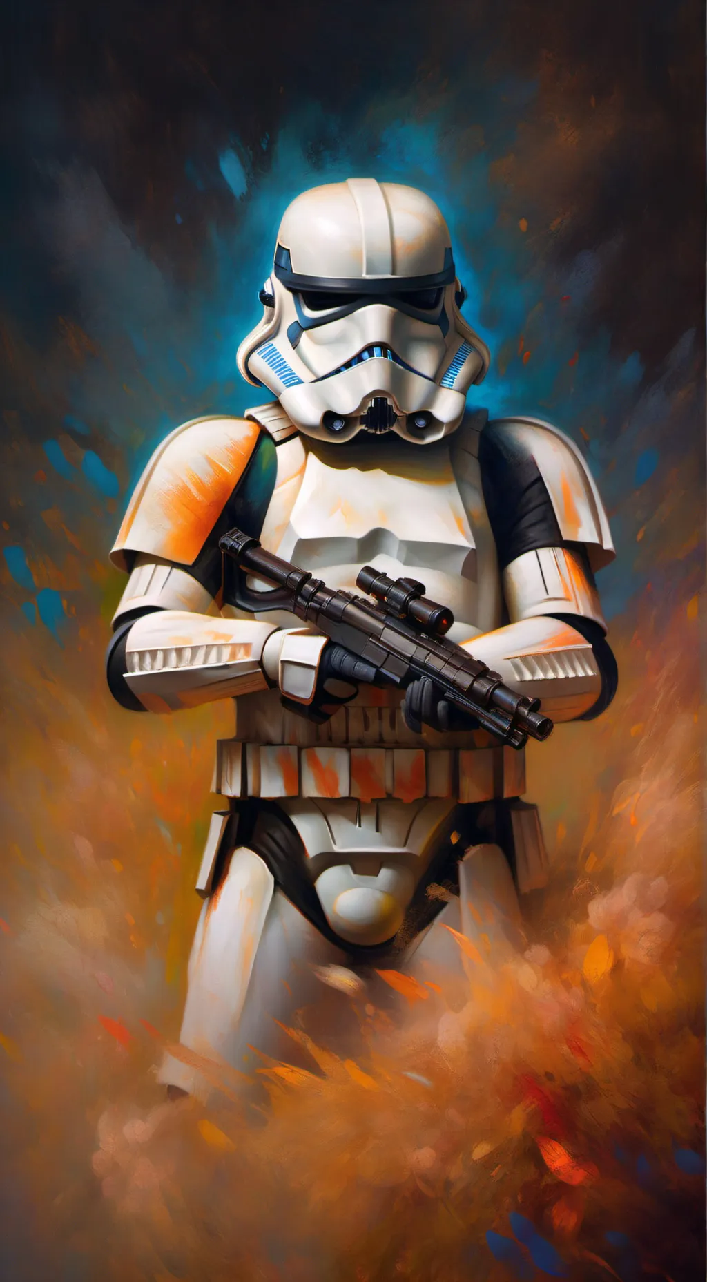ai character: stormtropoper temu background