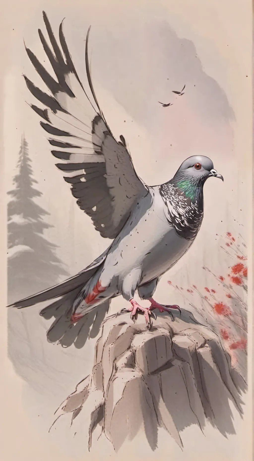 ai character: Gołąb Mietek background