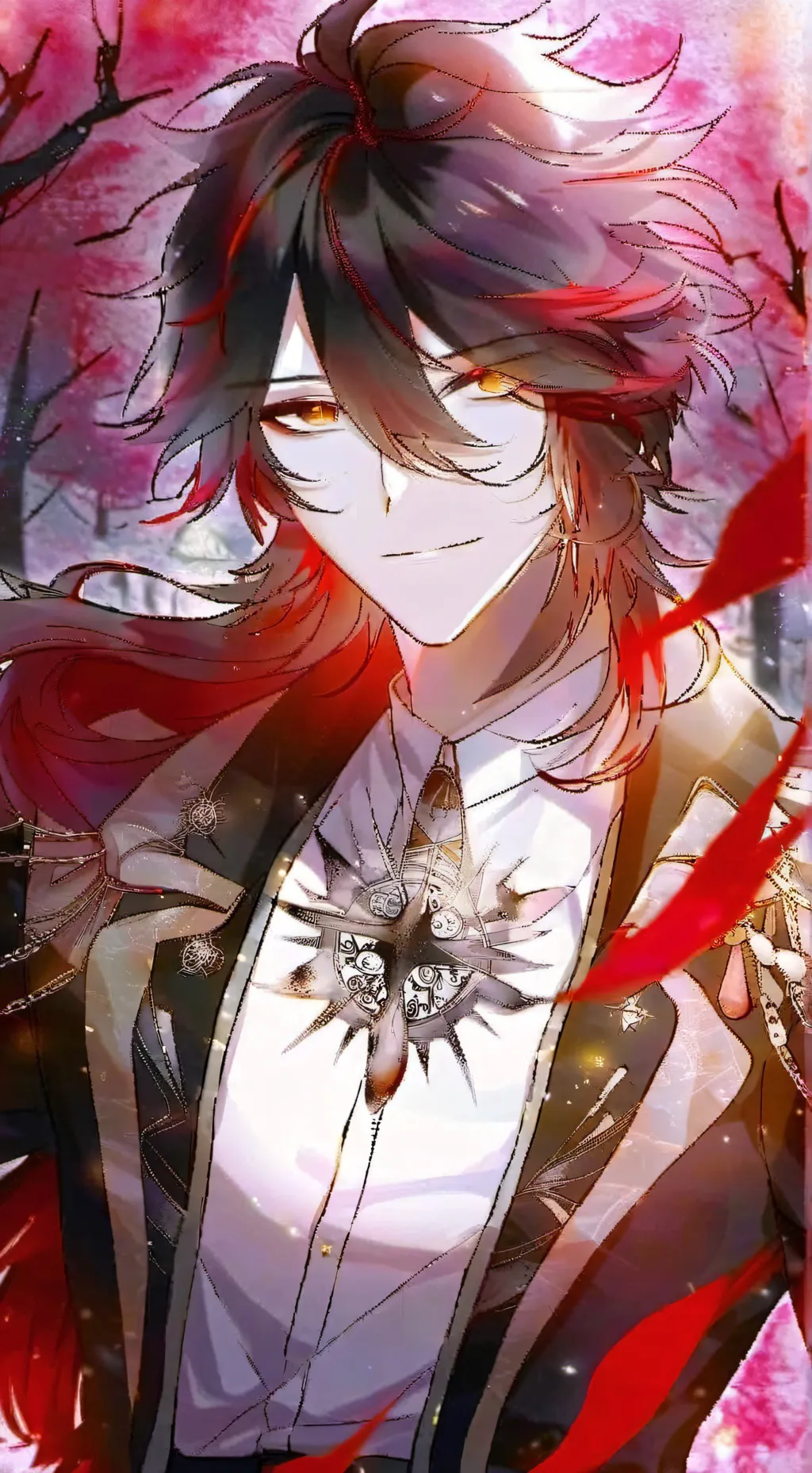 ai character: •~°nami°~• background