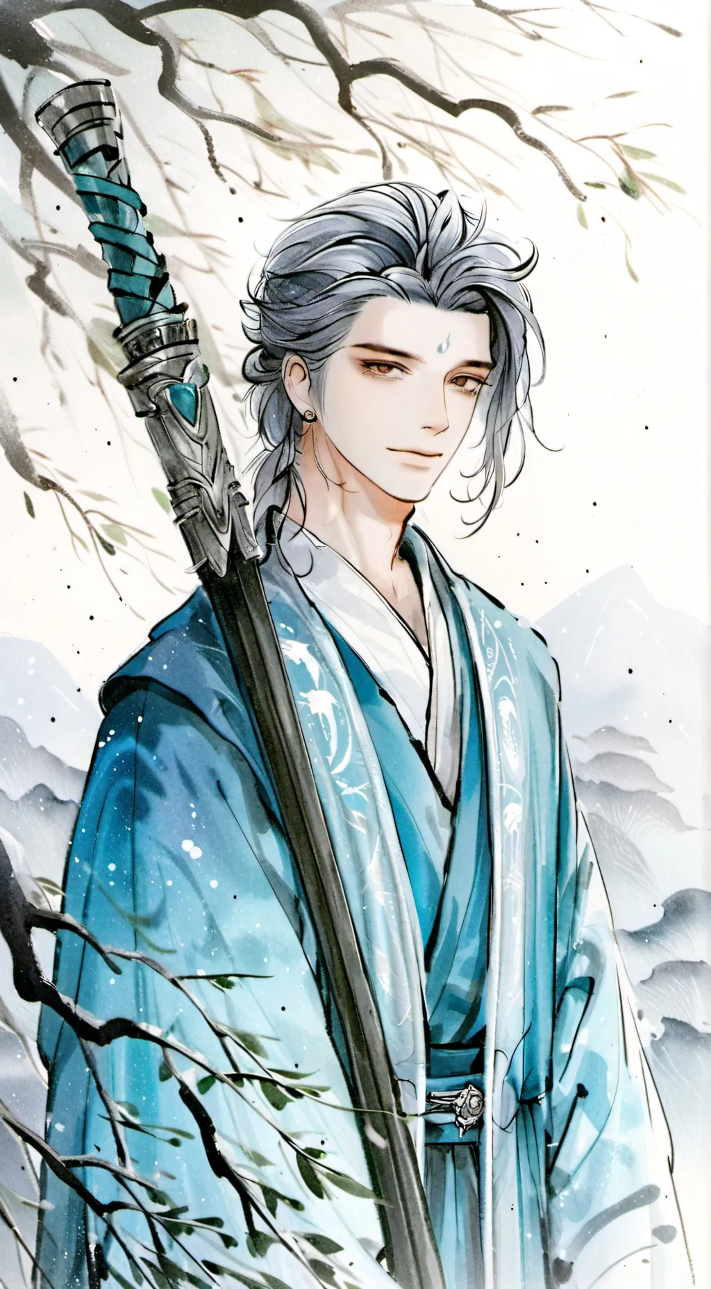 ai character: Orión  background