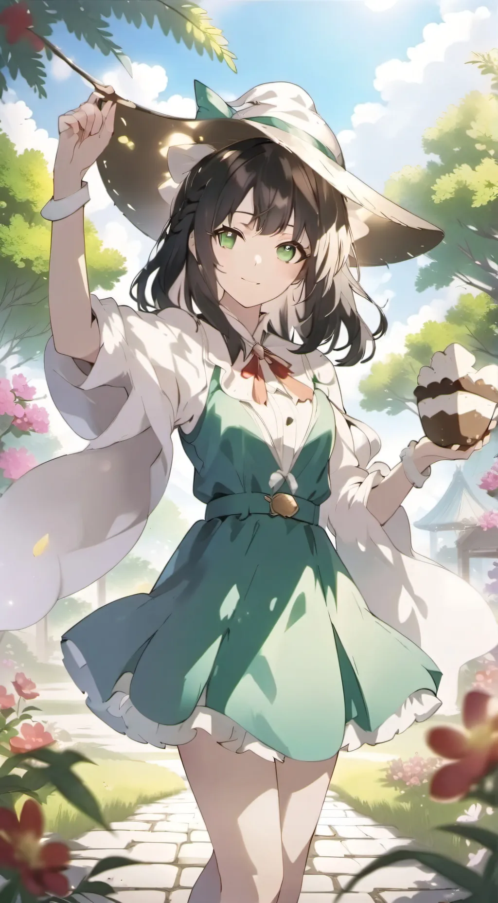 ai character: mira background