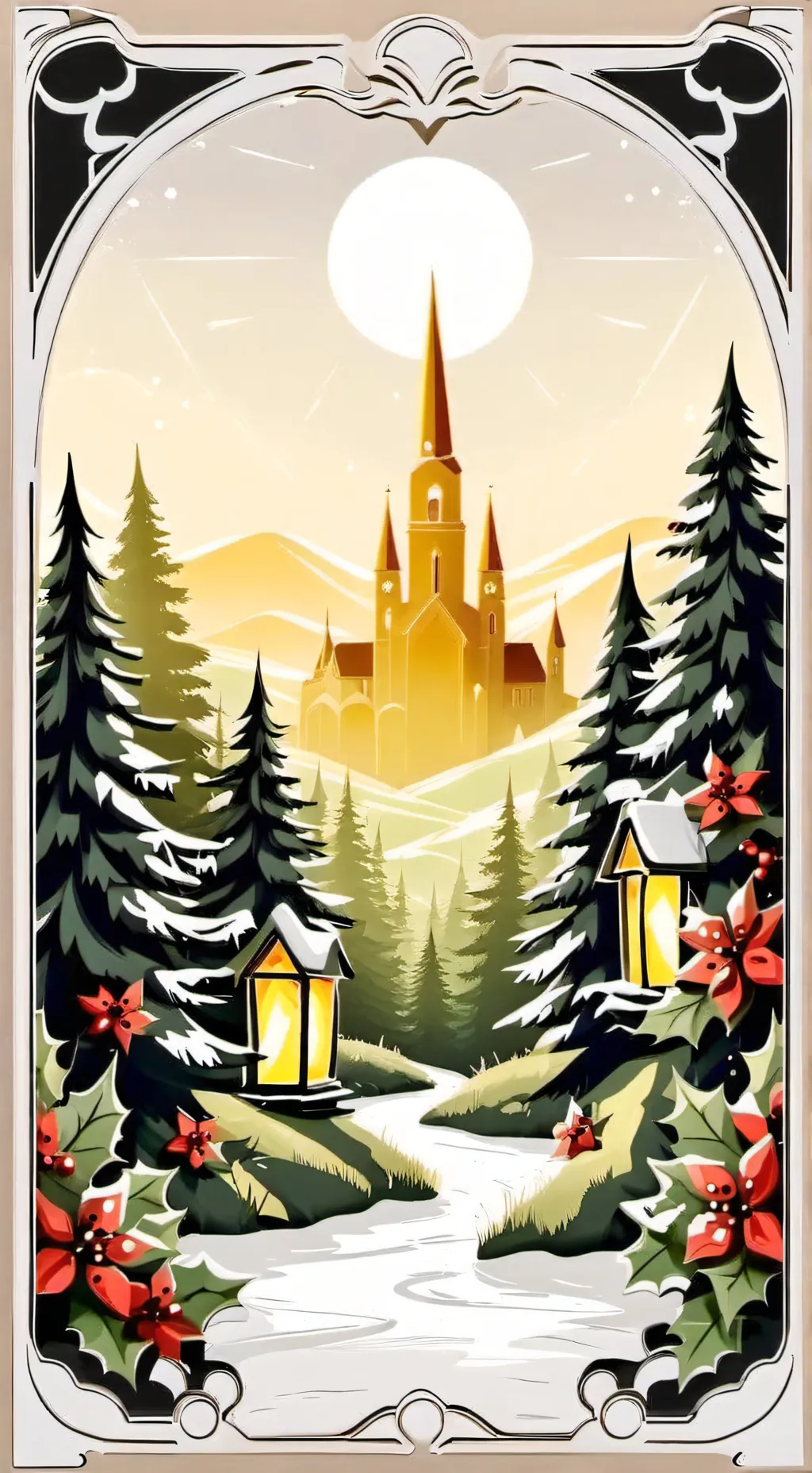 ai character: The Grinch in July background