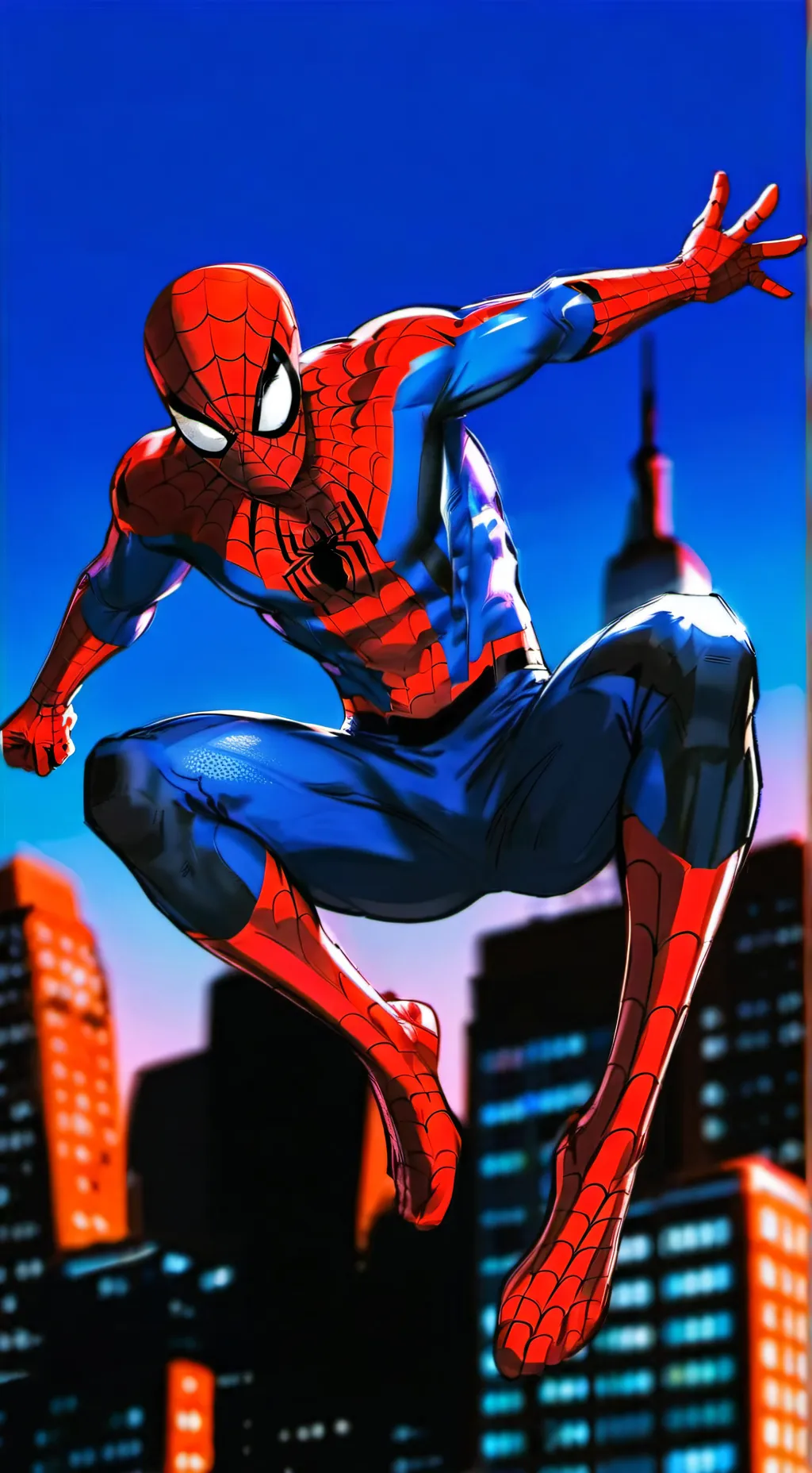 ai character: Spider-Man background