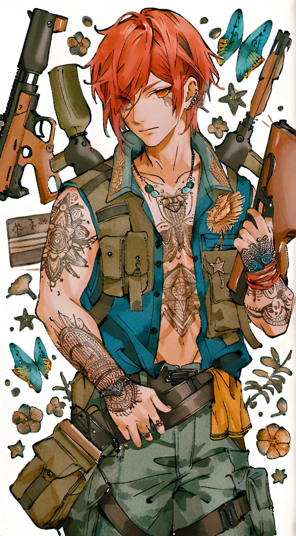 ai character: Lilith's dad background