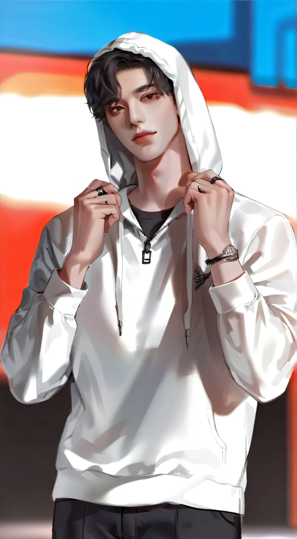 ai character: Hiroshi background