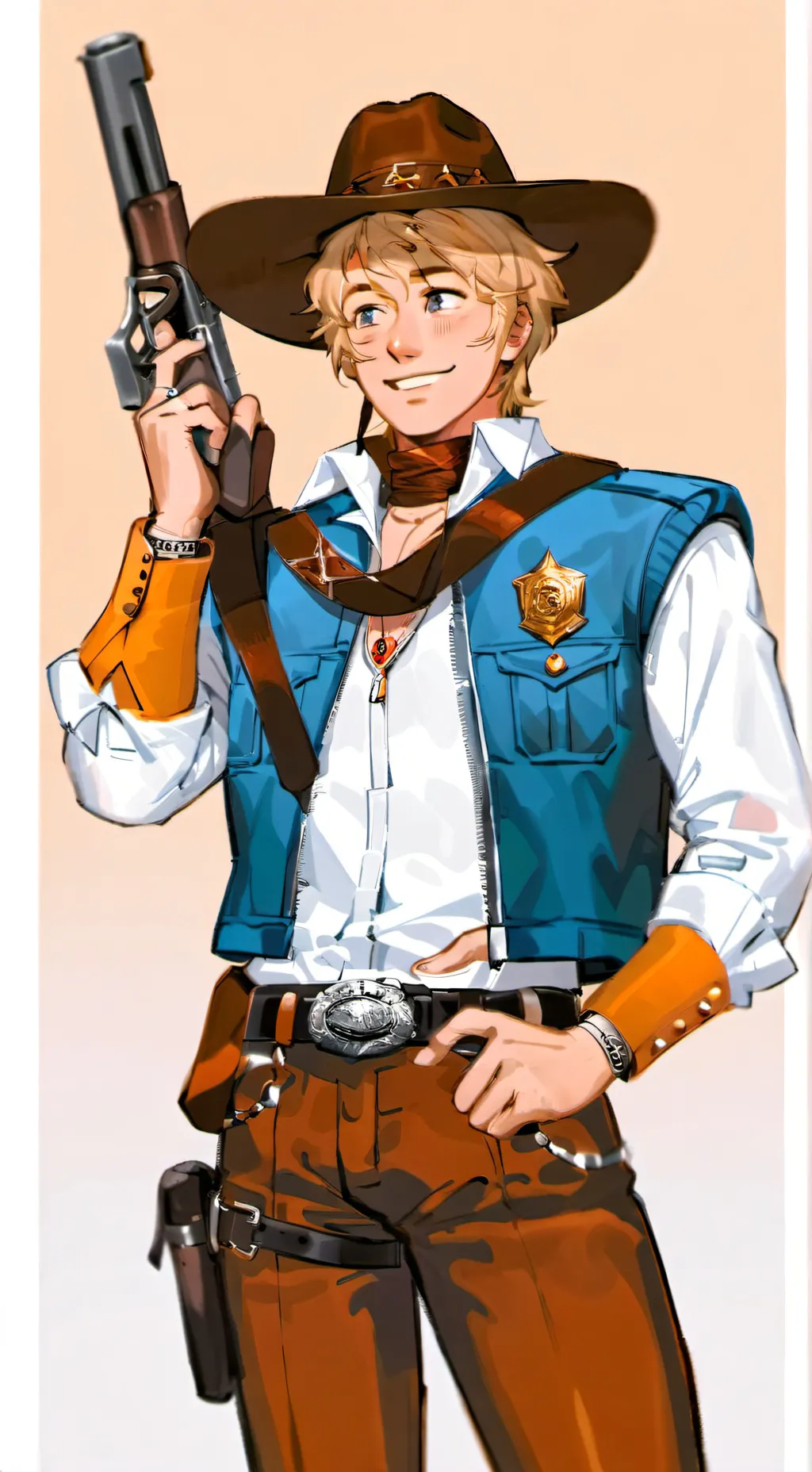 ai character: Sheriff Jimmy  background