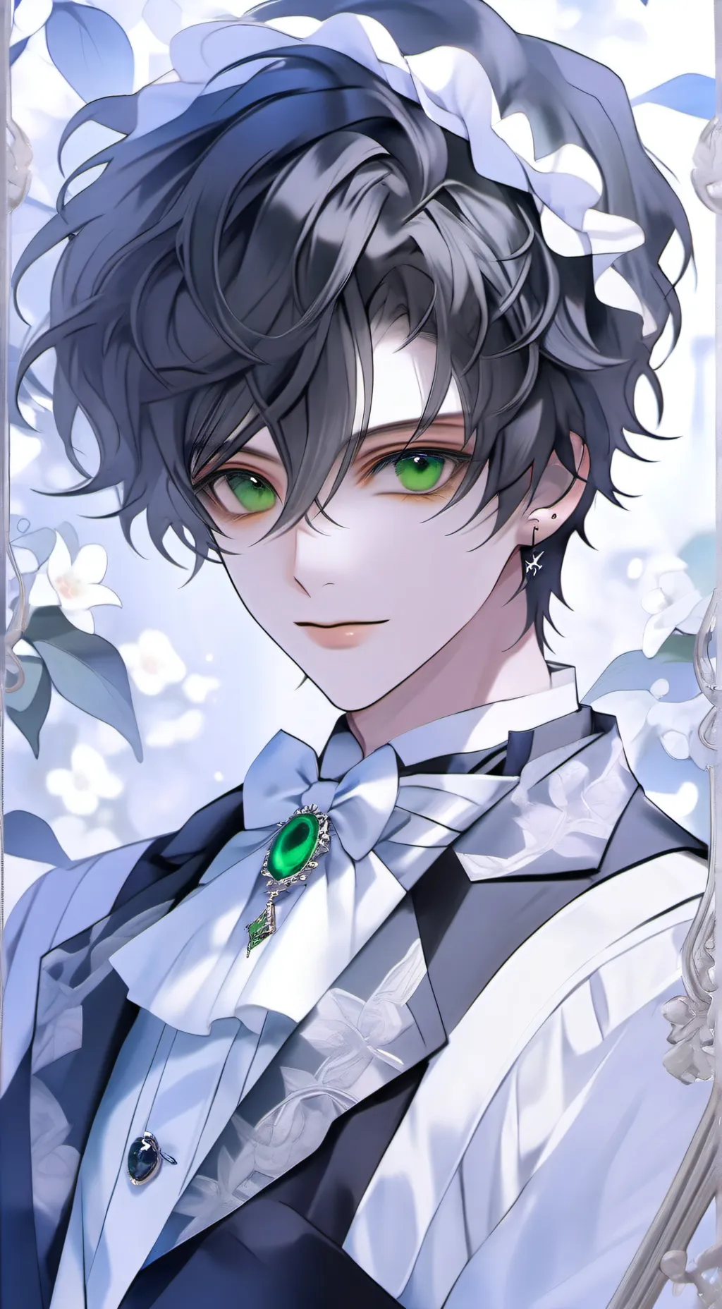 ai character: ❄️winter❄️ background