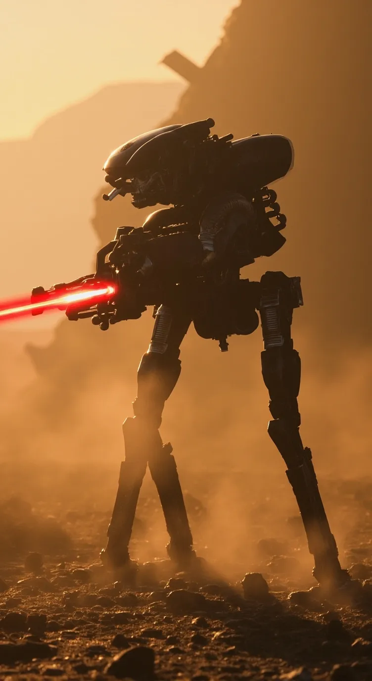 ai character: war of machines background