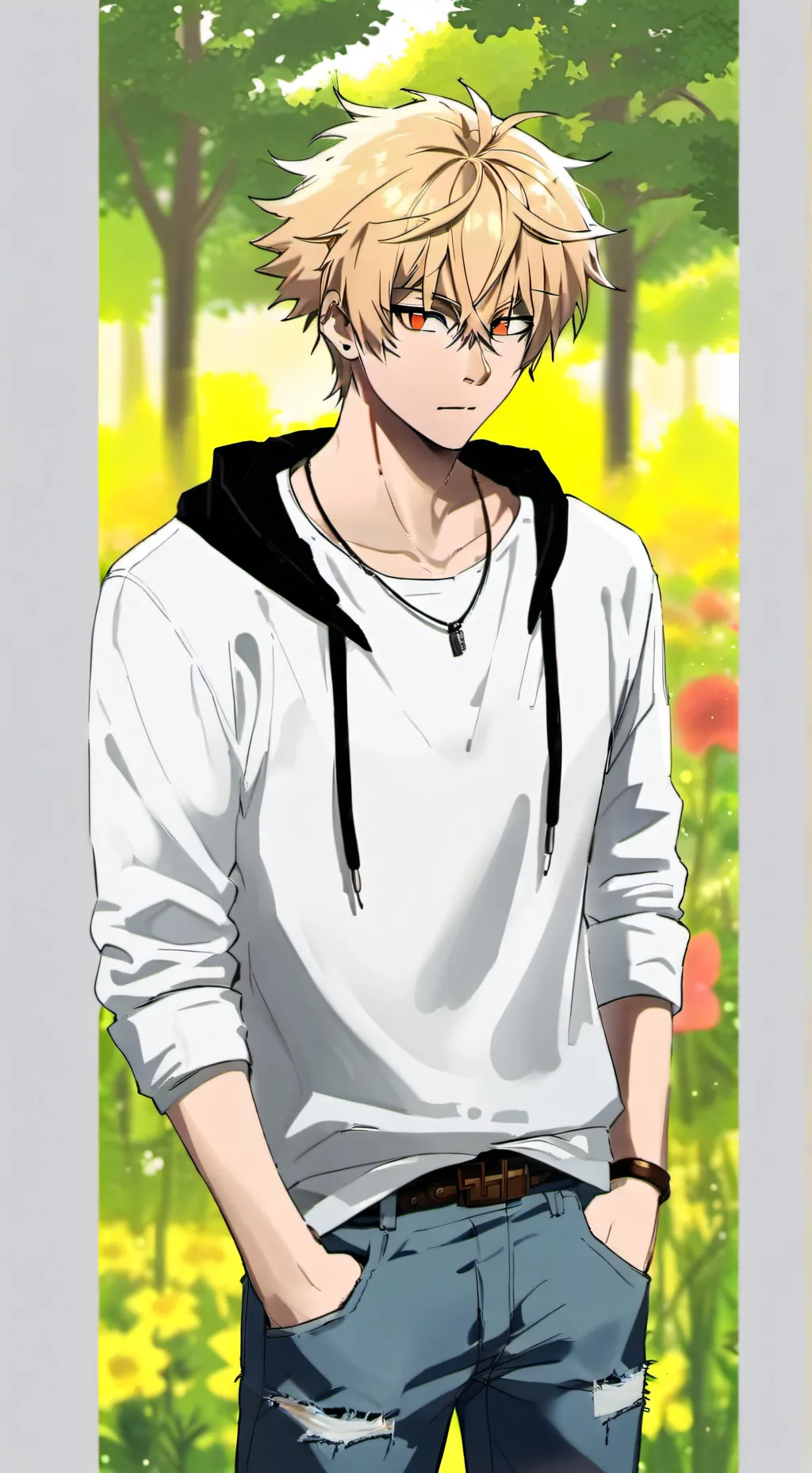ai character: katkusi Bakugo  background