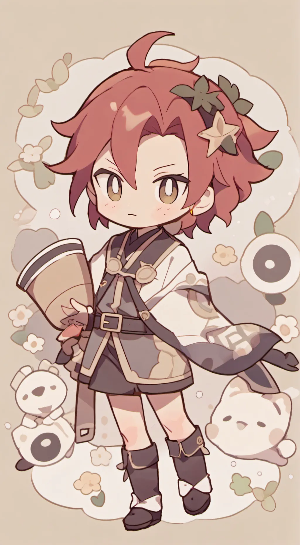 ai character: kirishima vilain background