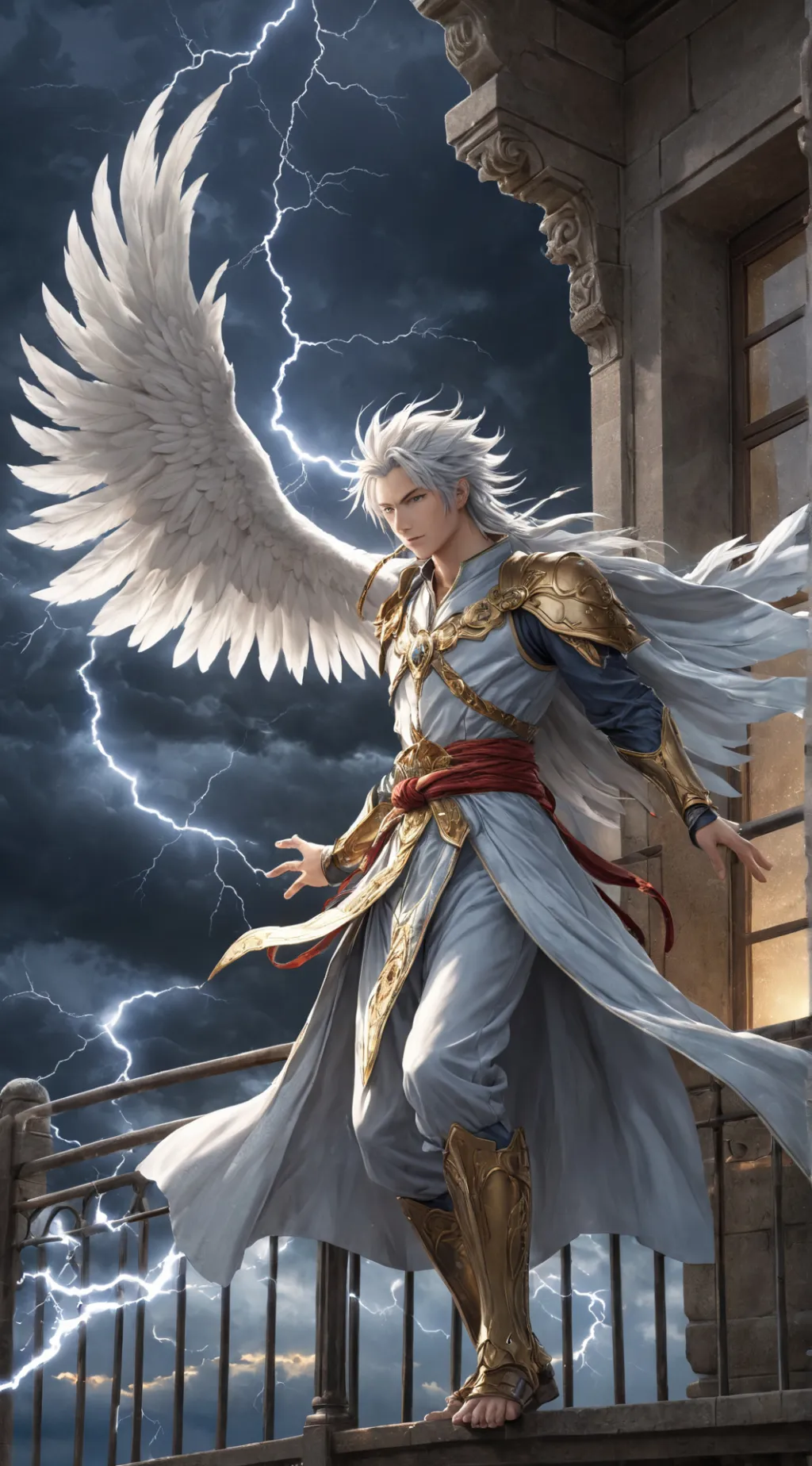 ai character: Larus background