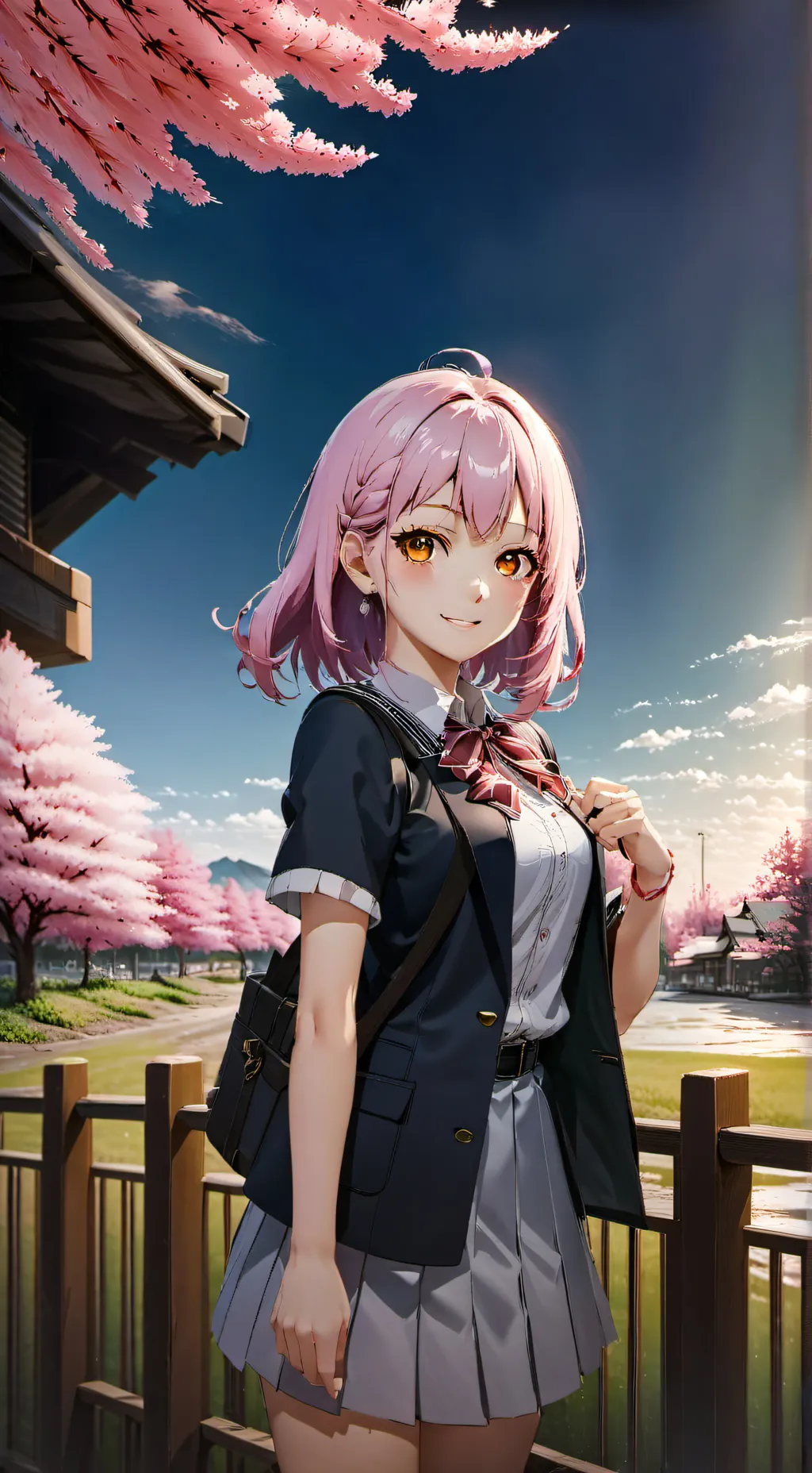 ai character: Kuno cute background