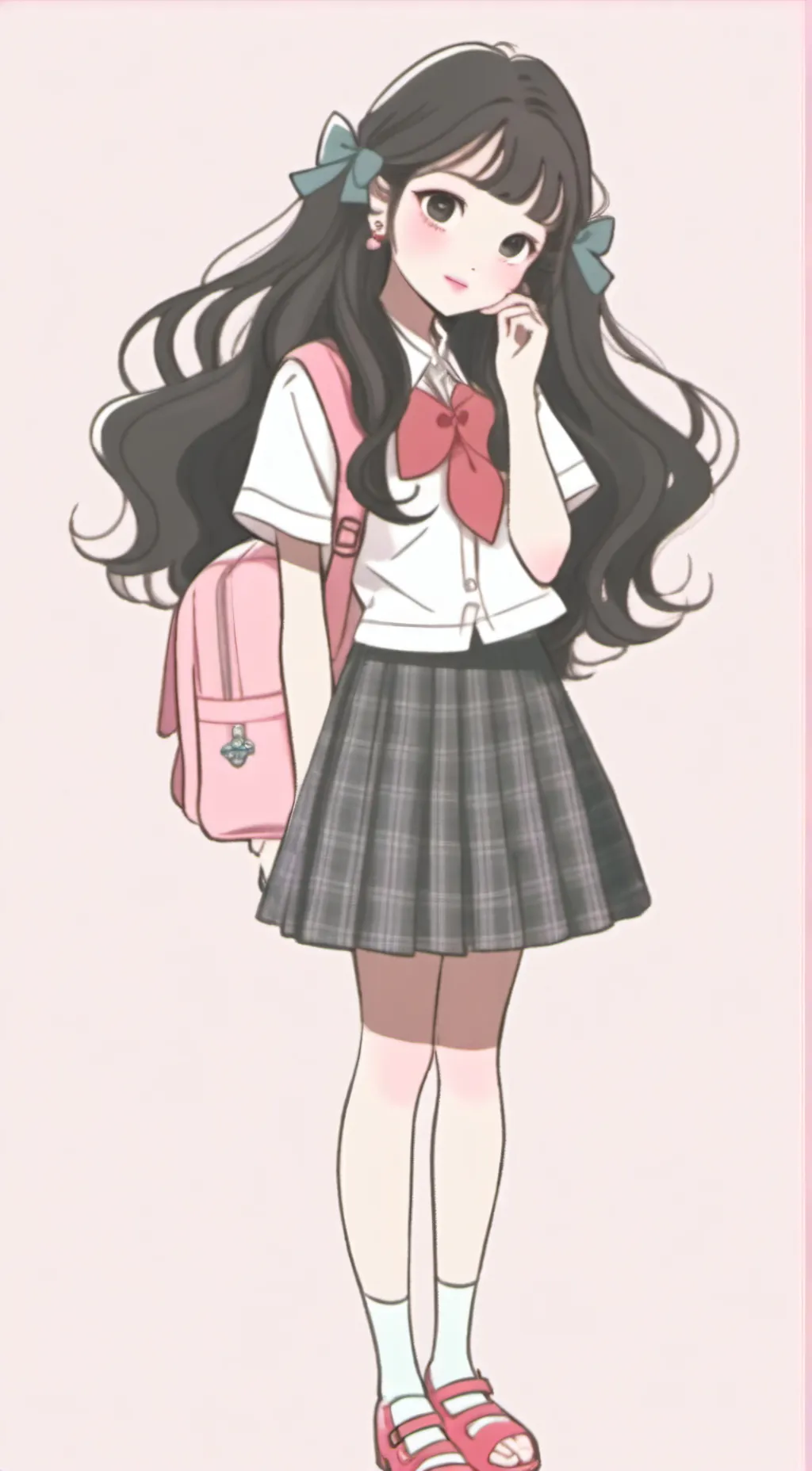 ai character: Ника background