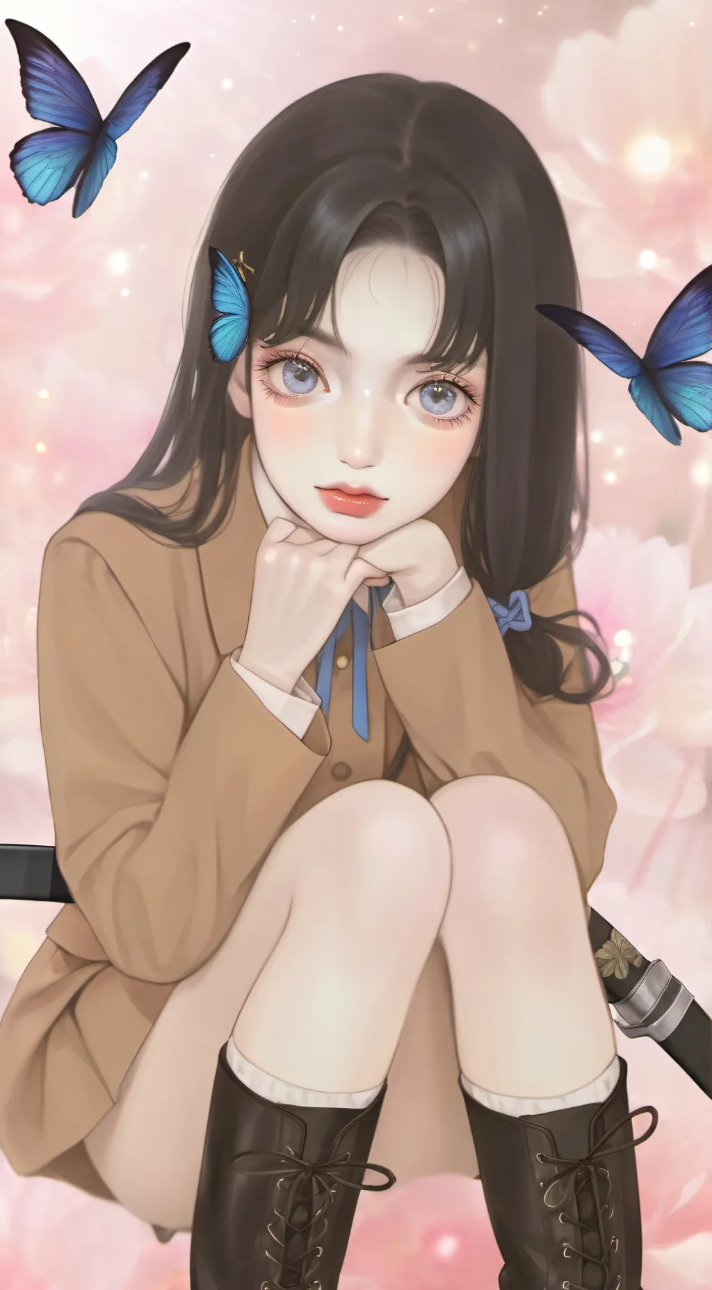 ai character: KNY/demon slayer  background
