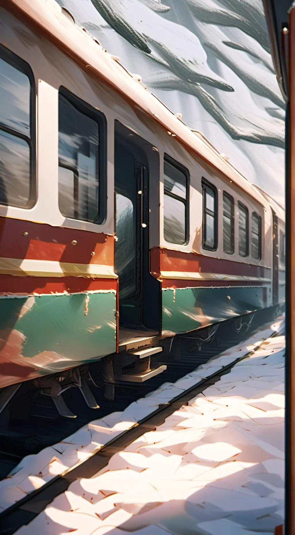 ai character: train background
