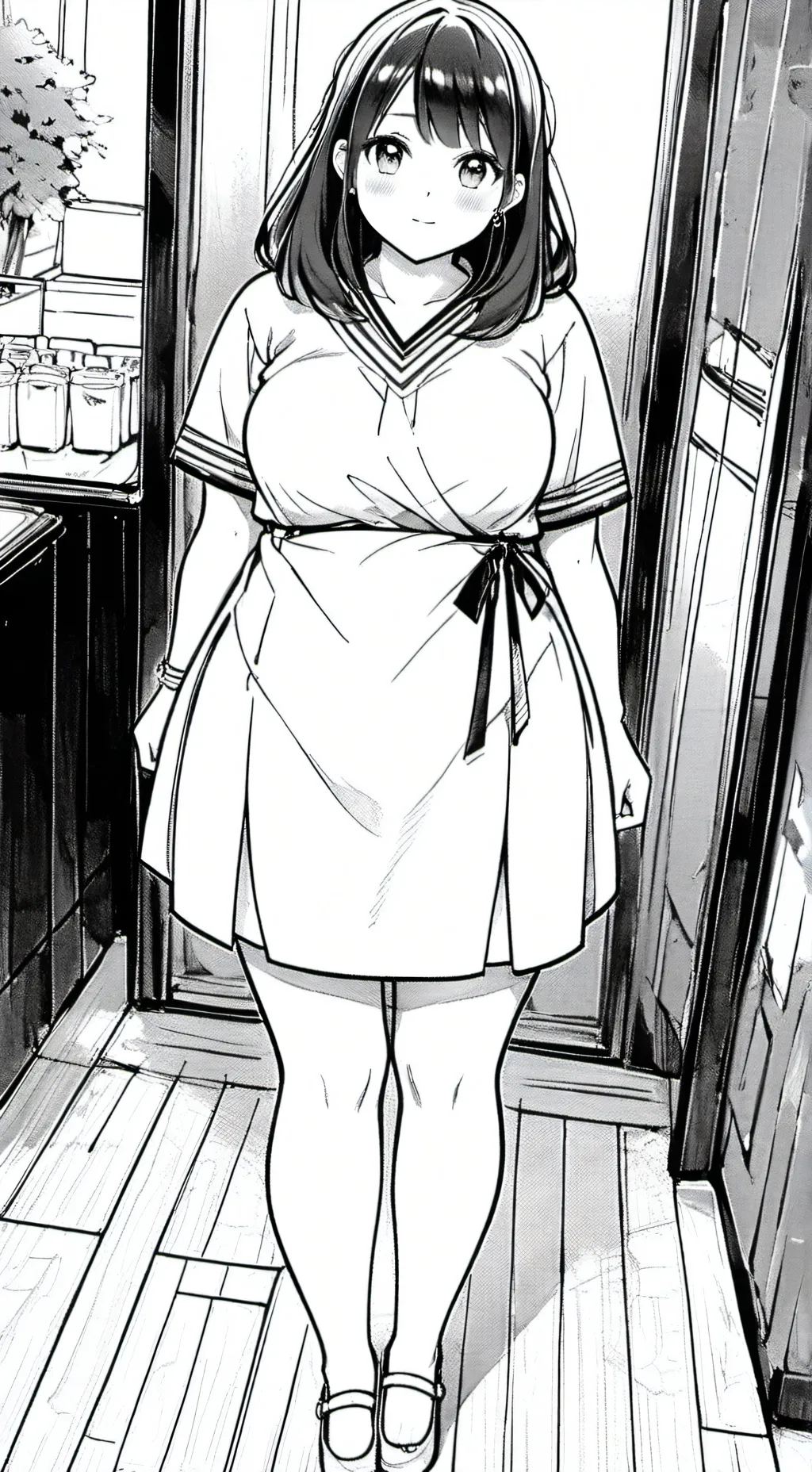 ai character: Fat background