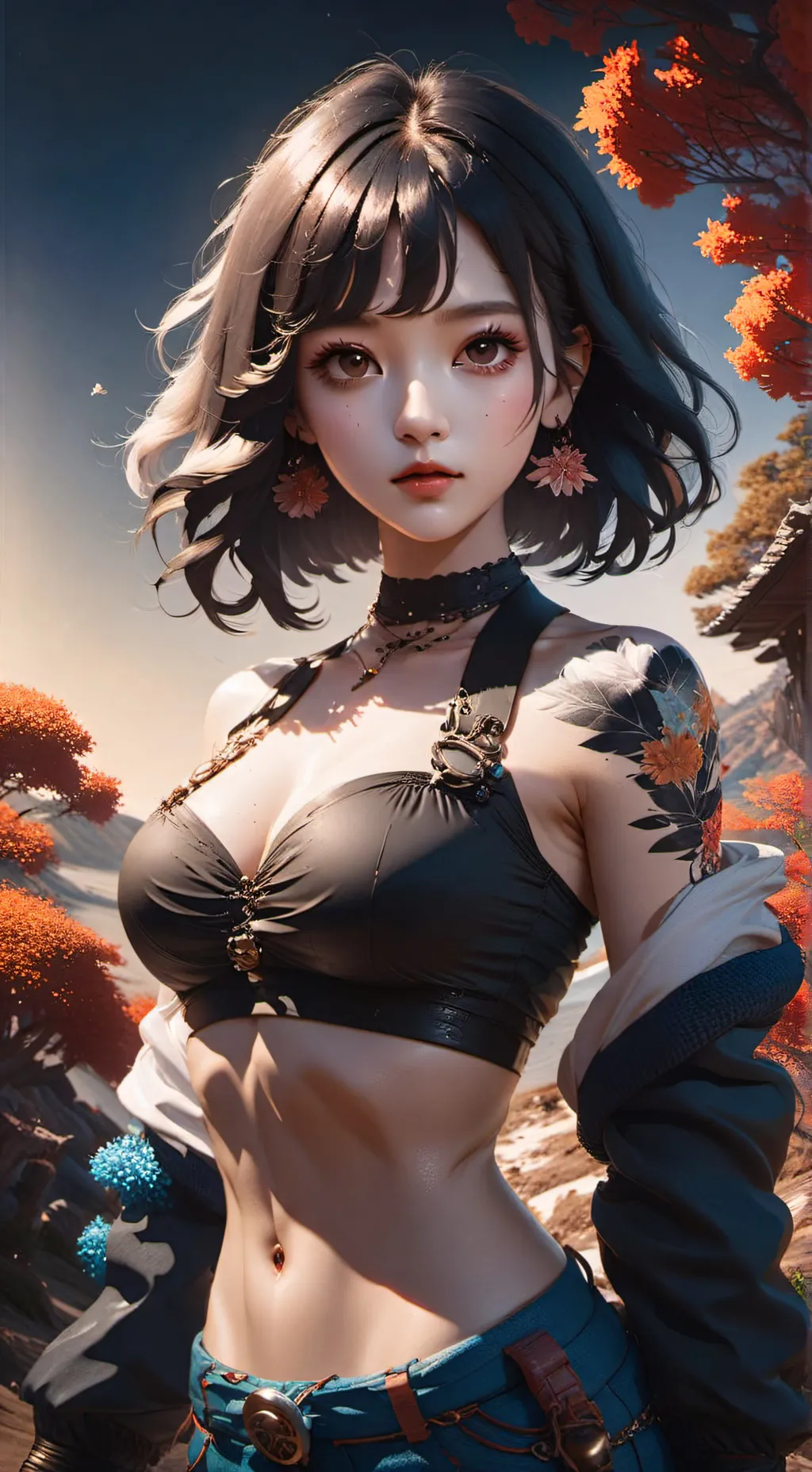 ai character: Sussy baka background