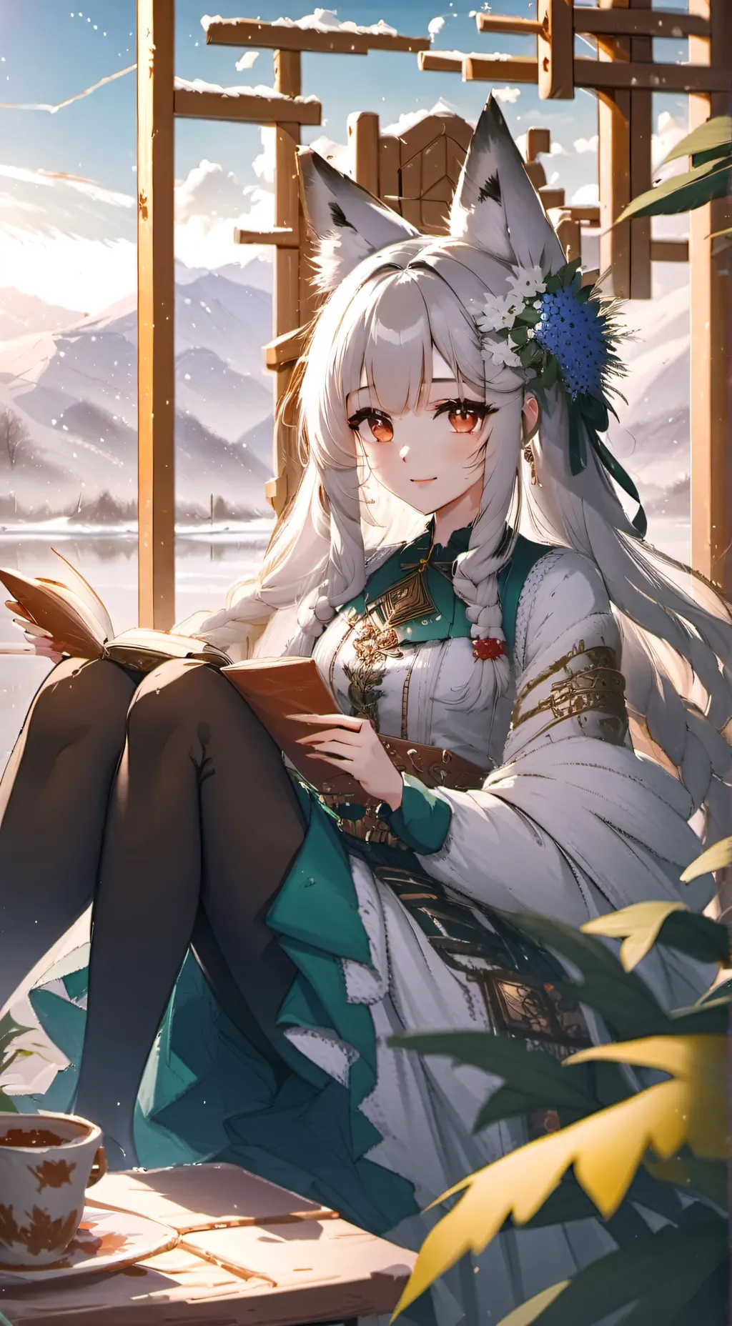 ai character: Октавия background