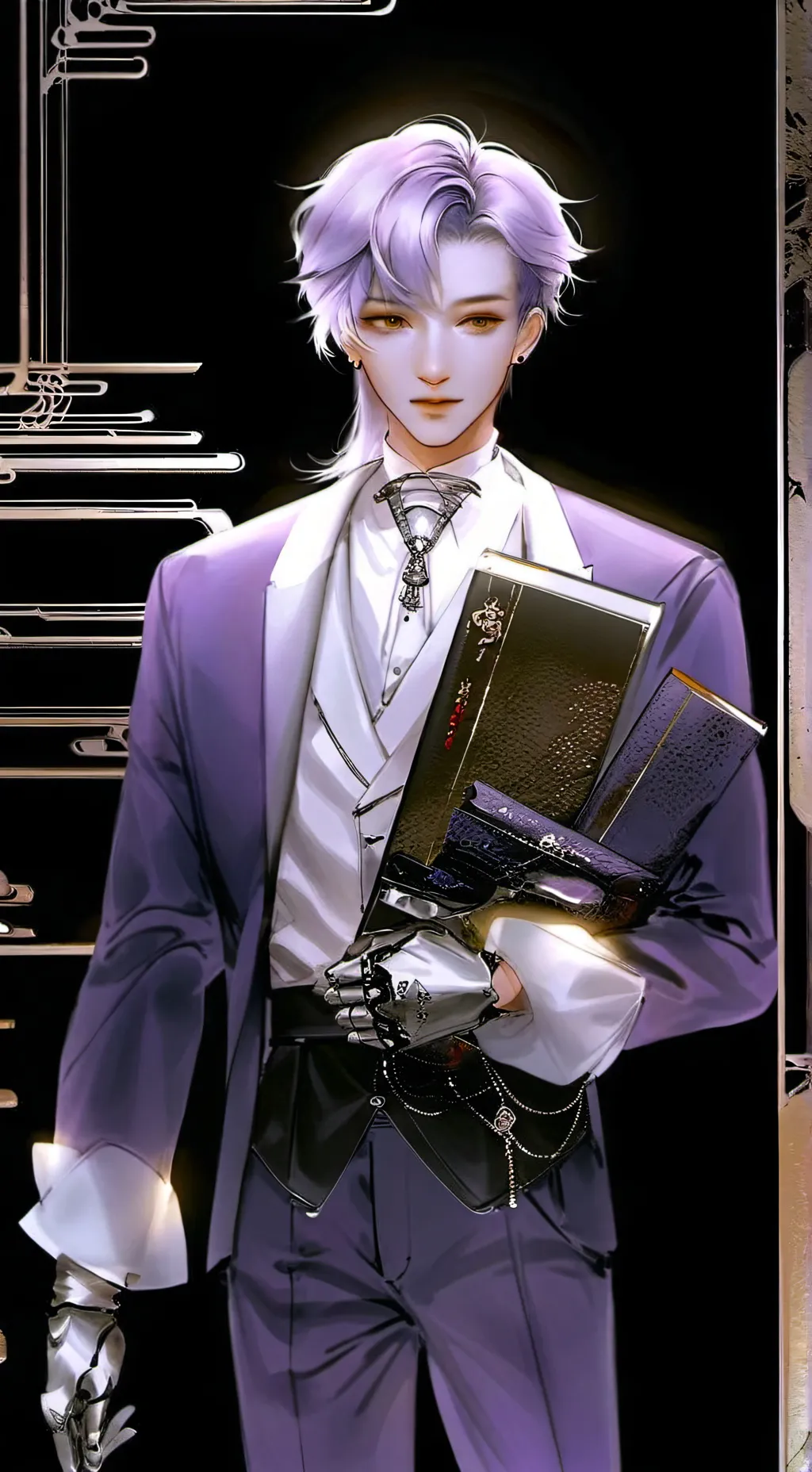 ai character: Dusk background