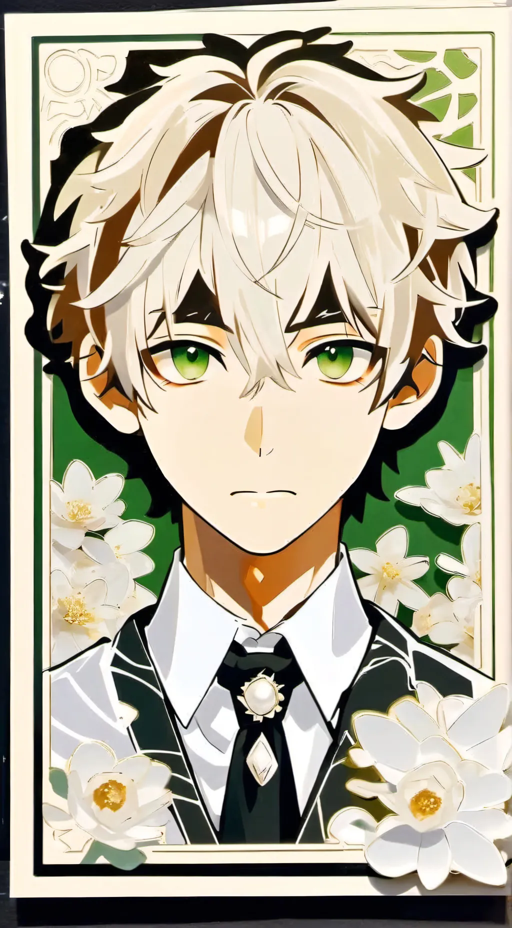 ai character: Theo background