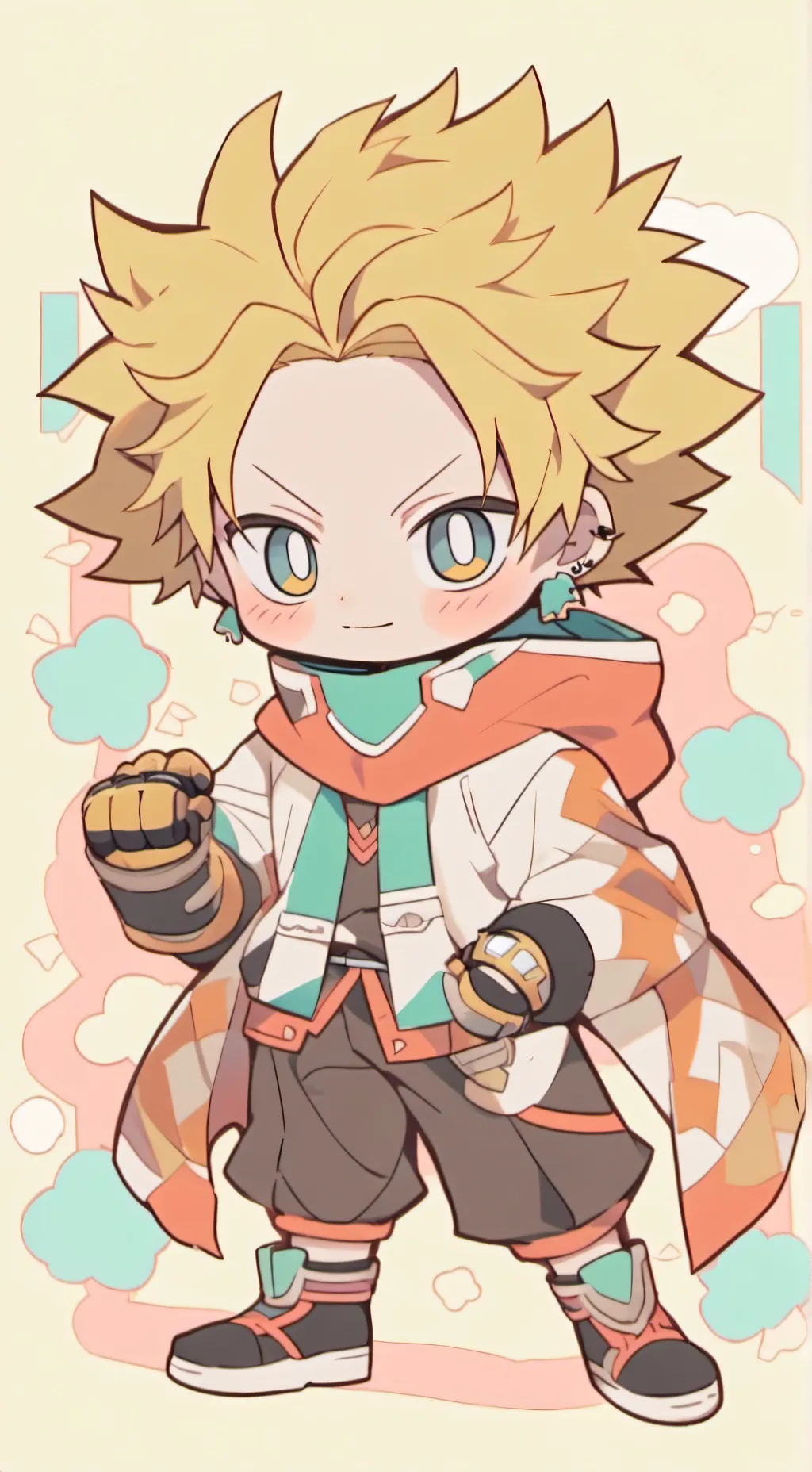 ai character: vilain denki background