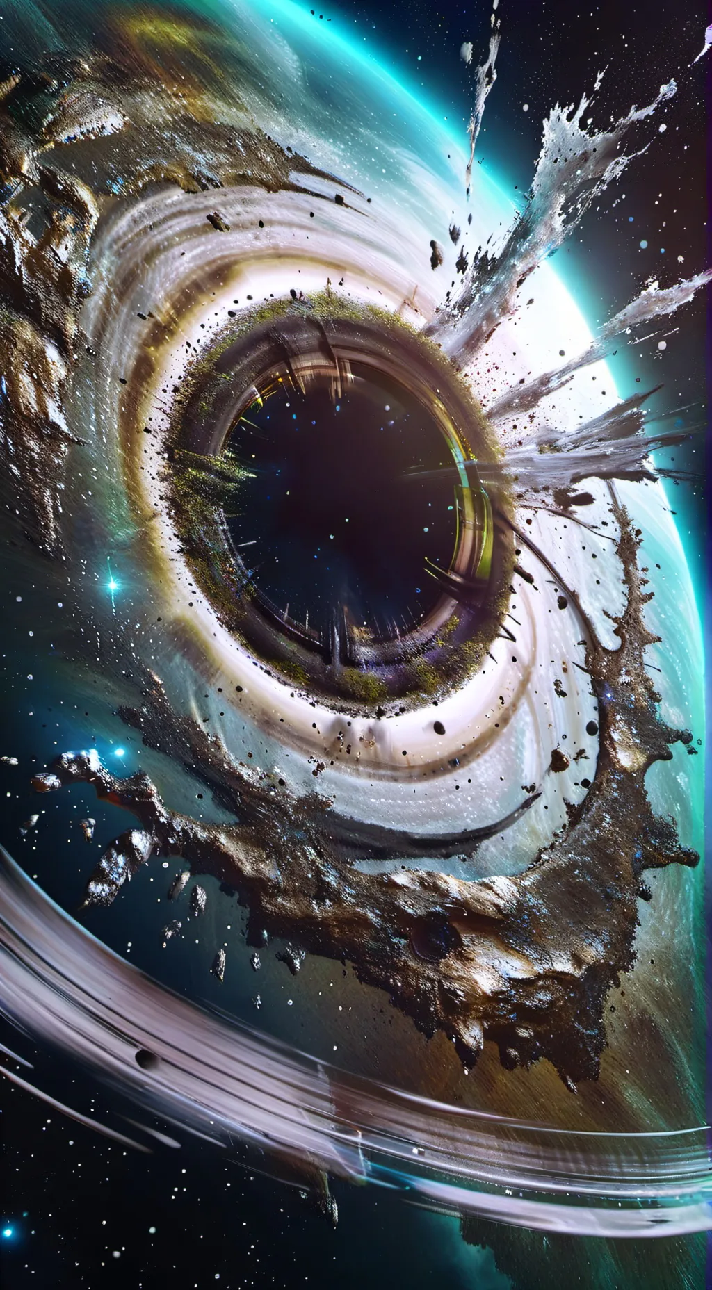 ai character: The Wormhole background