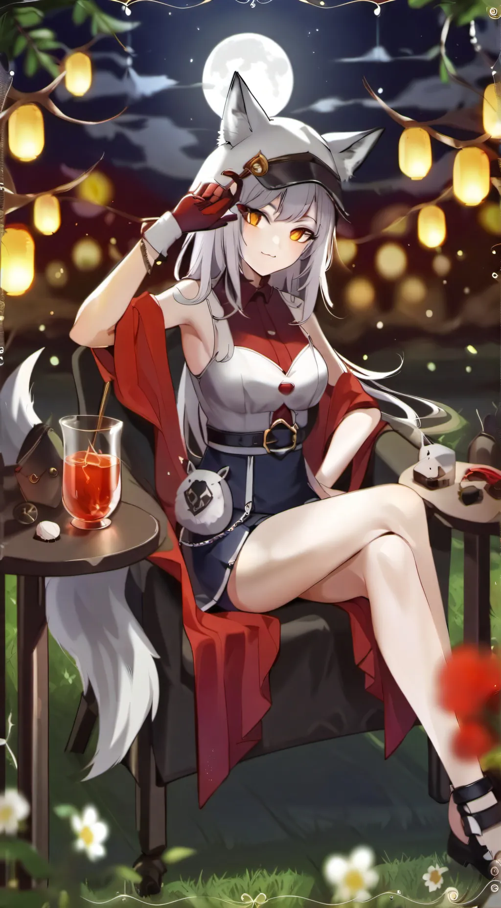 ai character: ema background