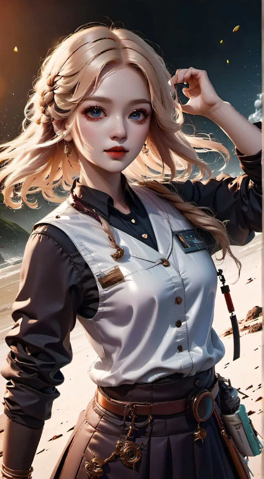 ai character: Dr Grey background