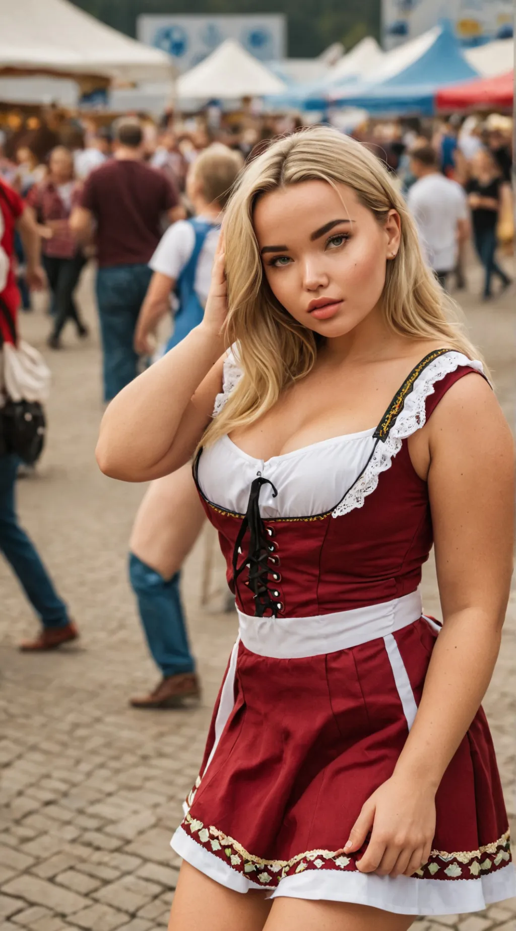ai character: Oktoberlady (Dove) background