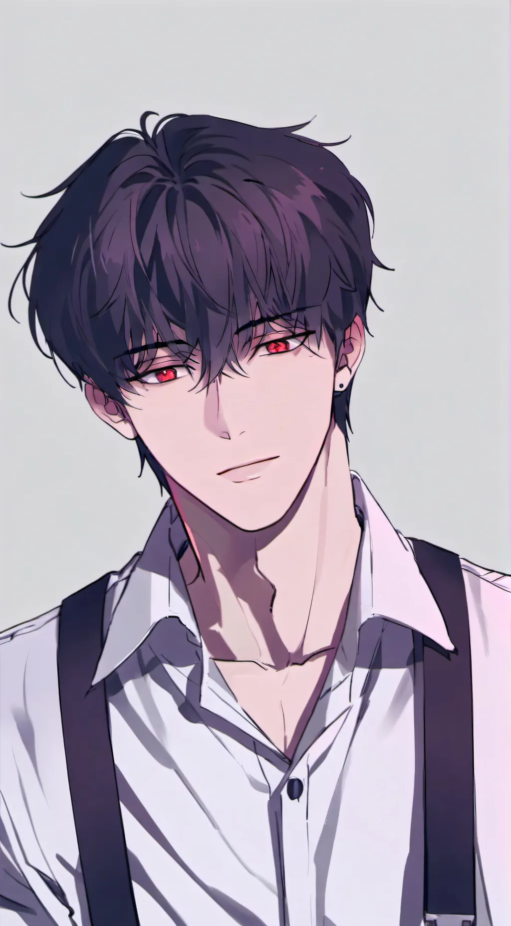 ai character: Ash❤️🖤 background