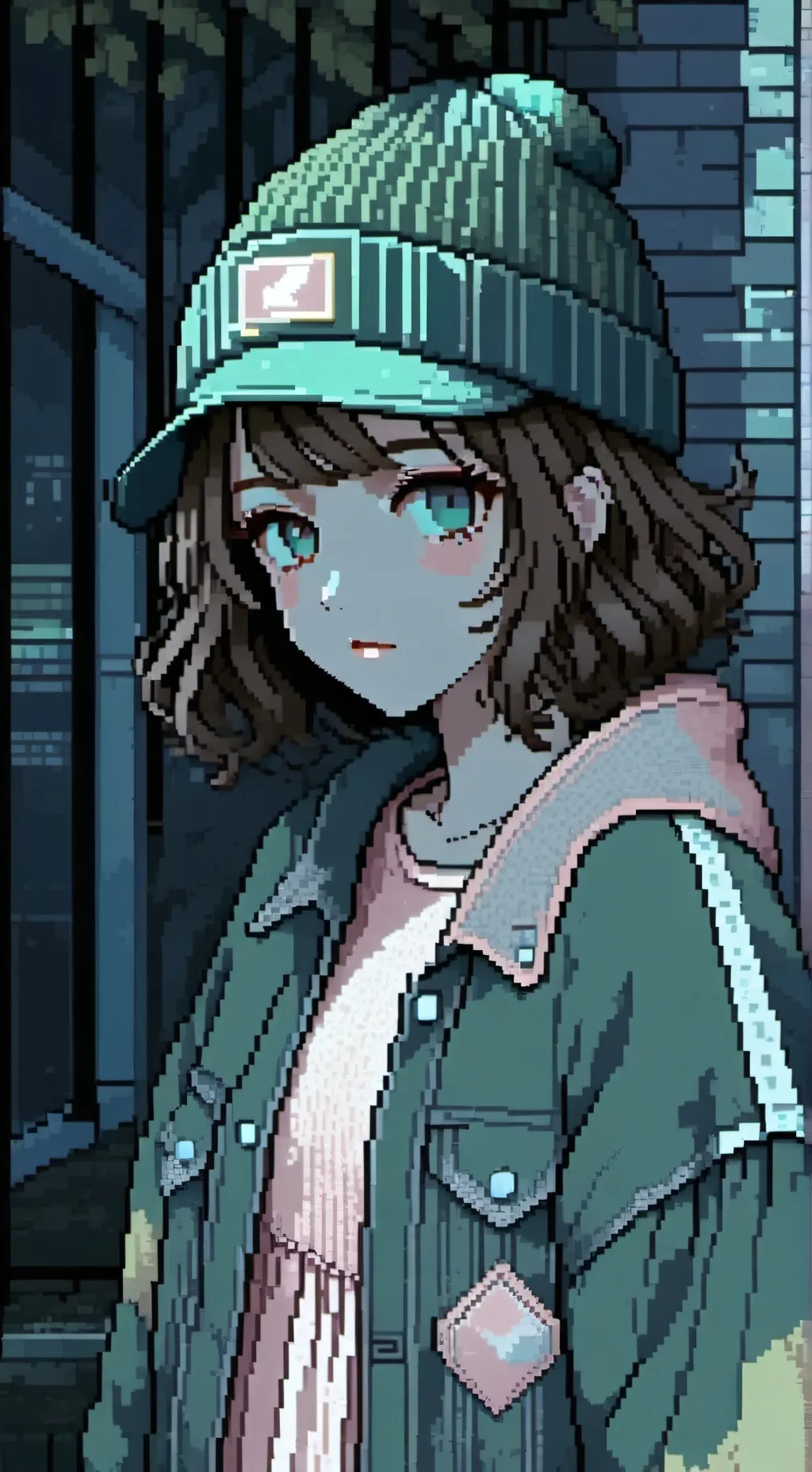 ai character: Stephanie  background