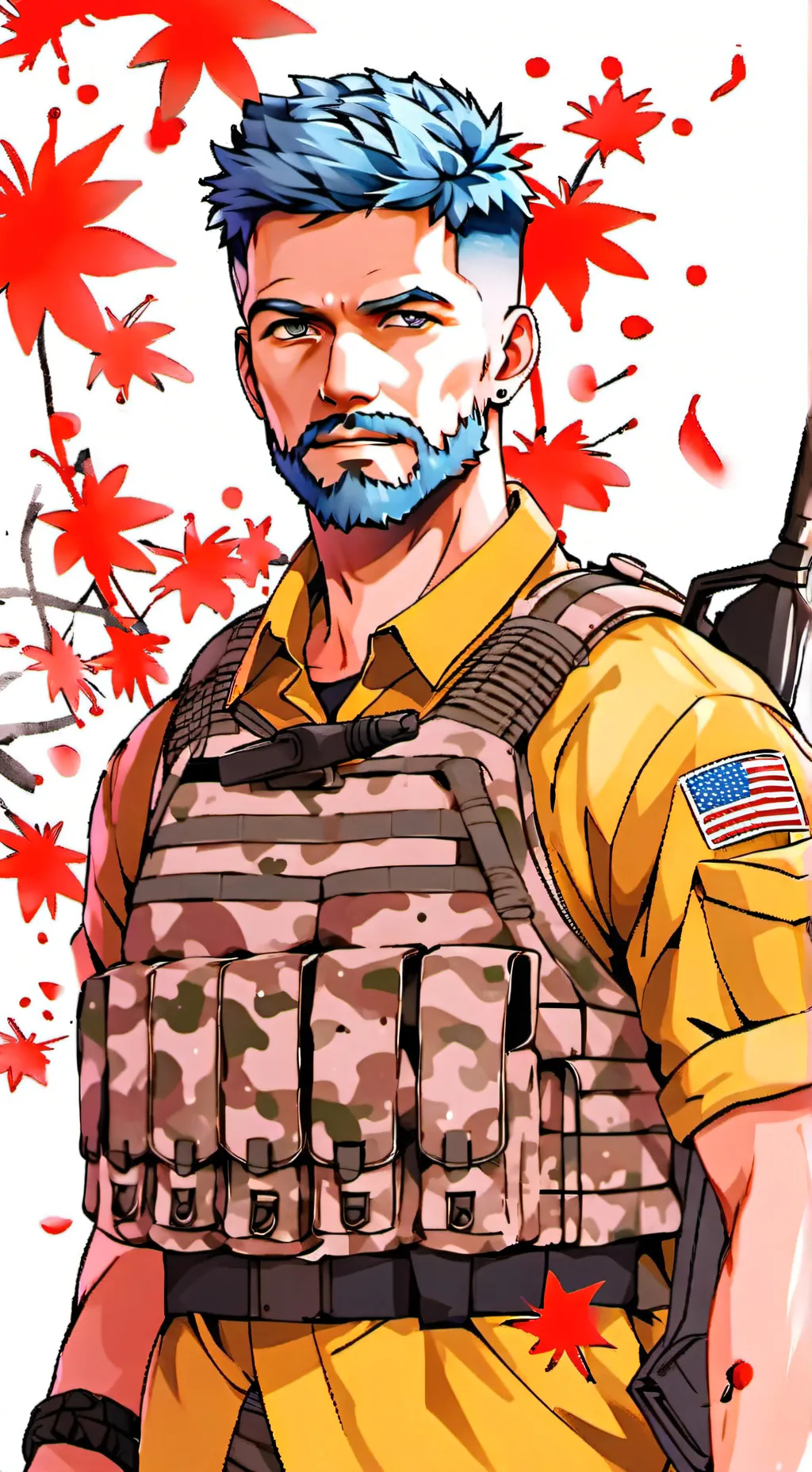 ai character: Guest1337 fangirls background