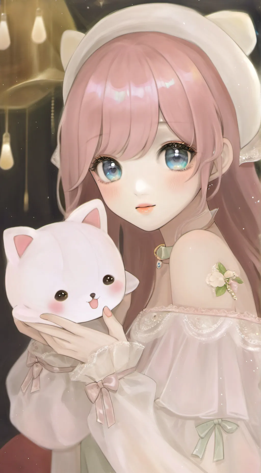 ai character: ‧₊✧༉‧₊˚🗞️꒷꒦ . background