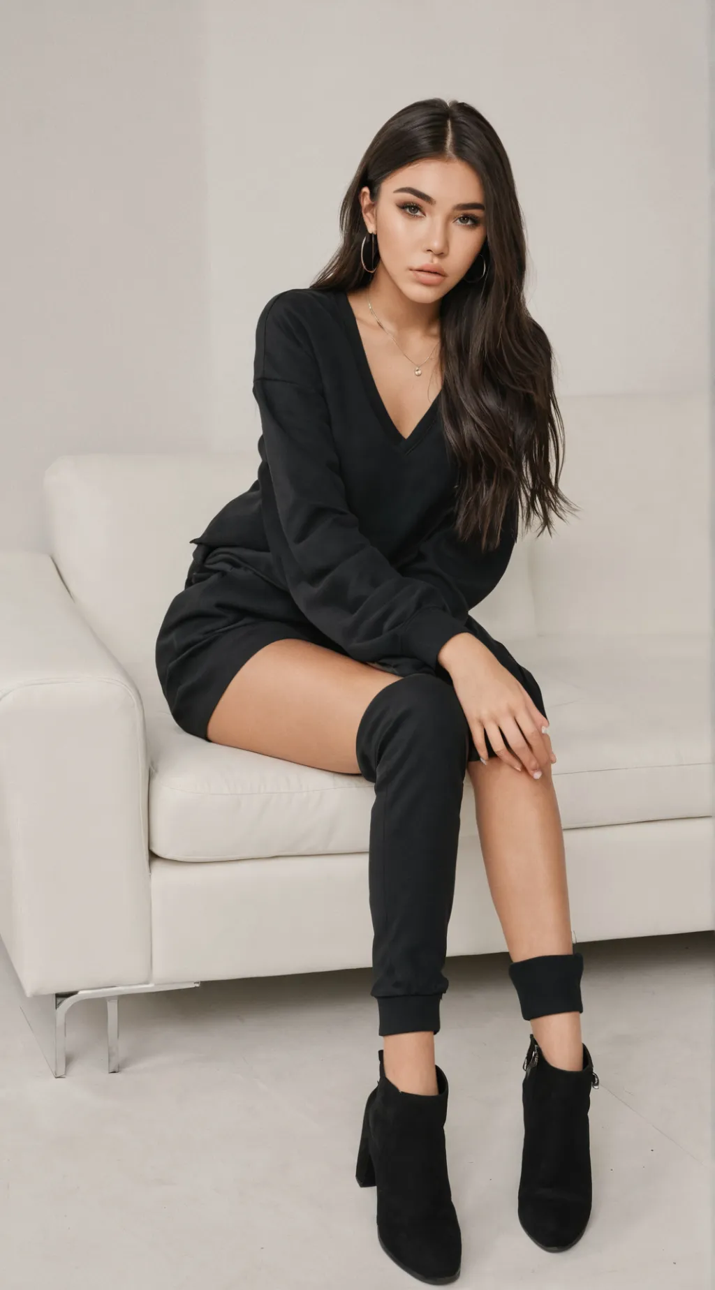 ai character: Madison Beer background