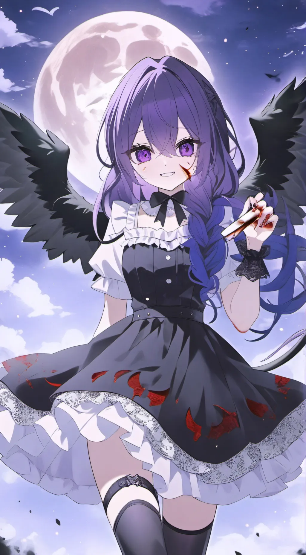 ai character: Evil, Gachastudios background