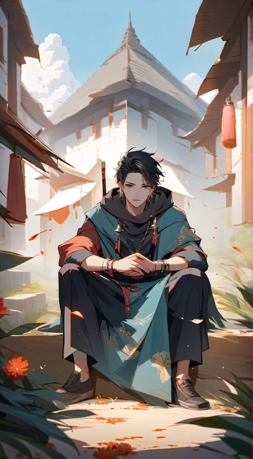 ai character: David background