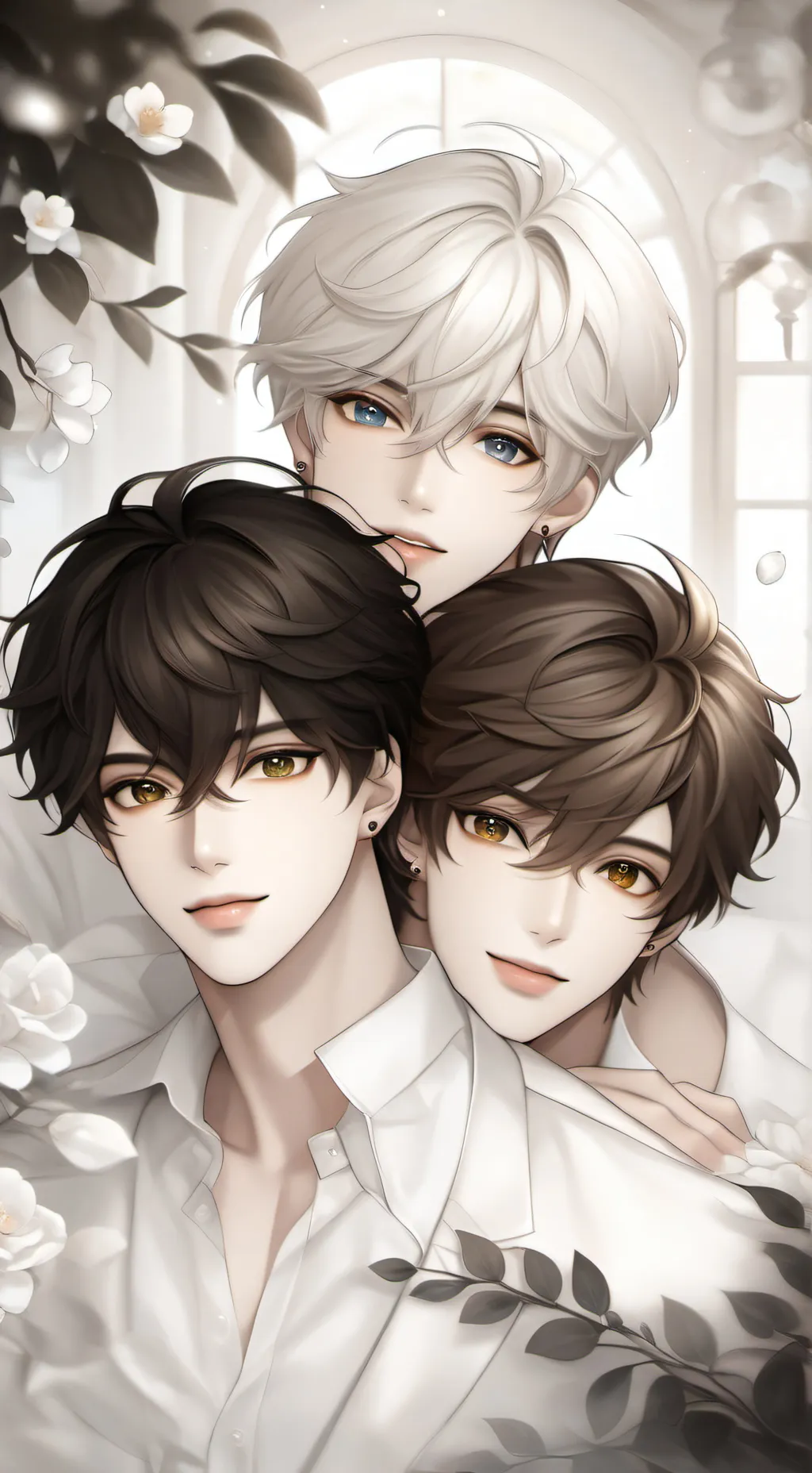 ai character: bOyS oNlY sChOoL background