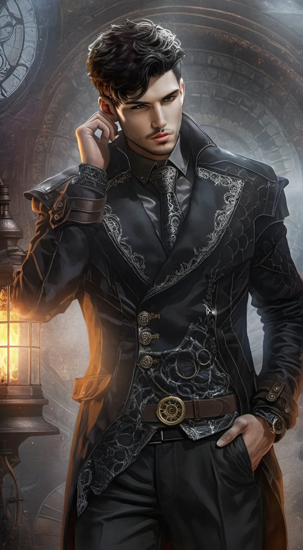 ai character: Zeke background