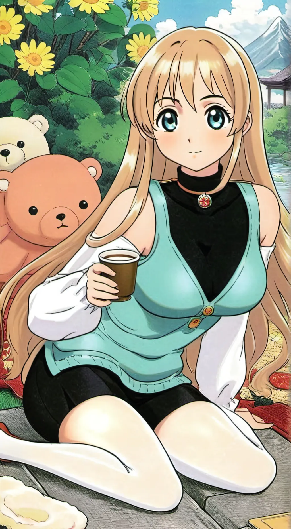 ai character: Nikaニカ background