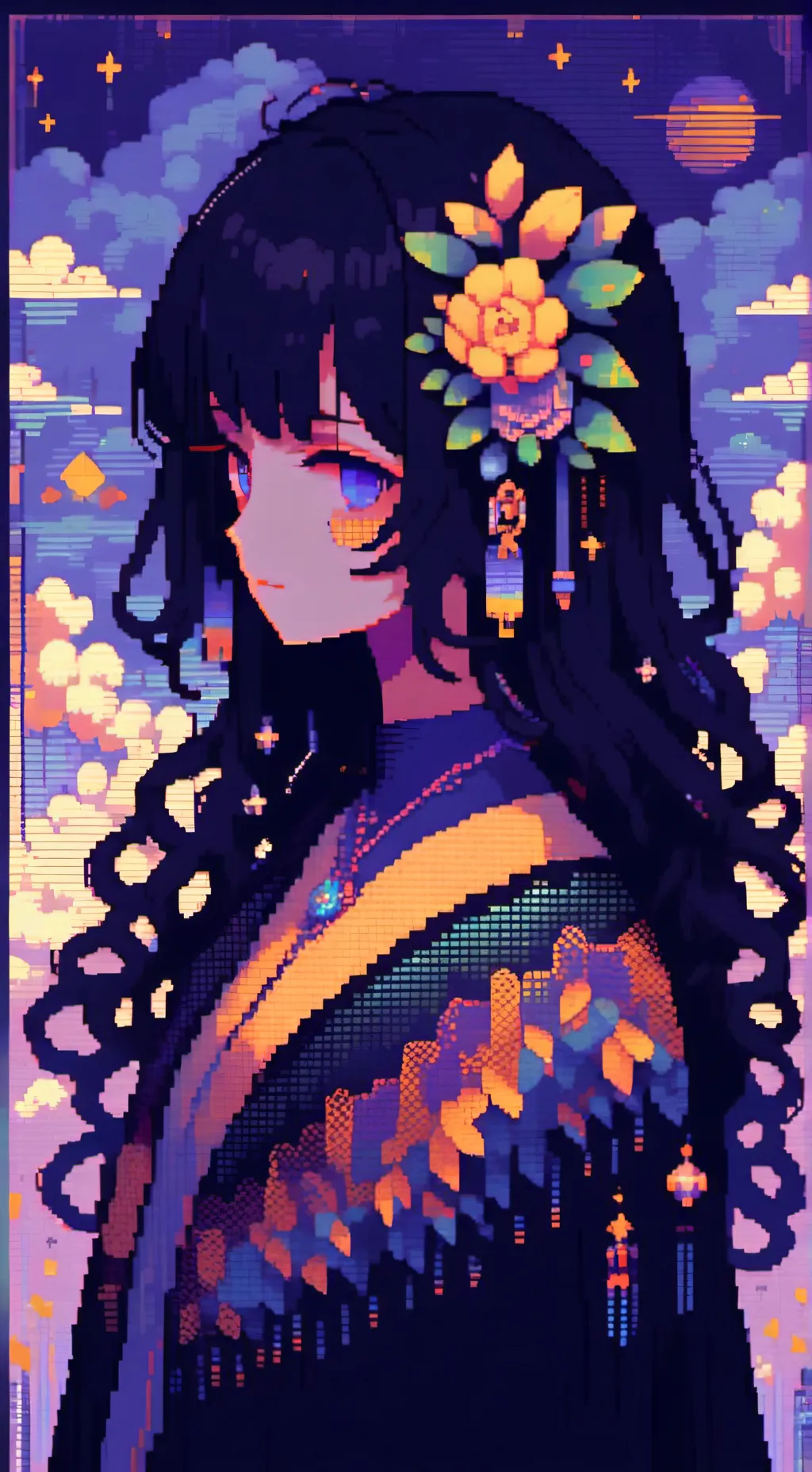 ai character: Shelly x Vee background